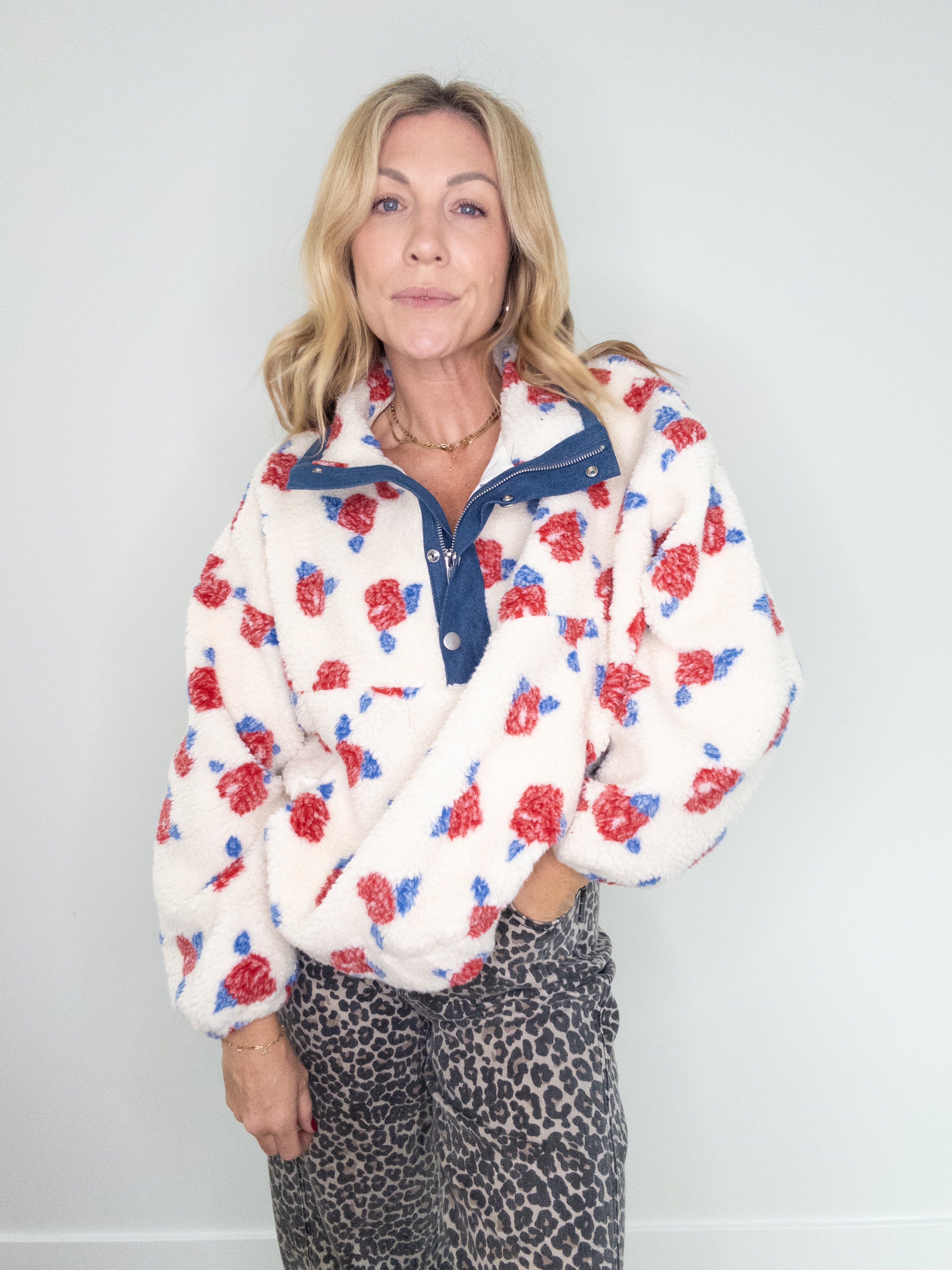 Gardenia Sherpa Jacket