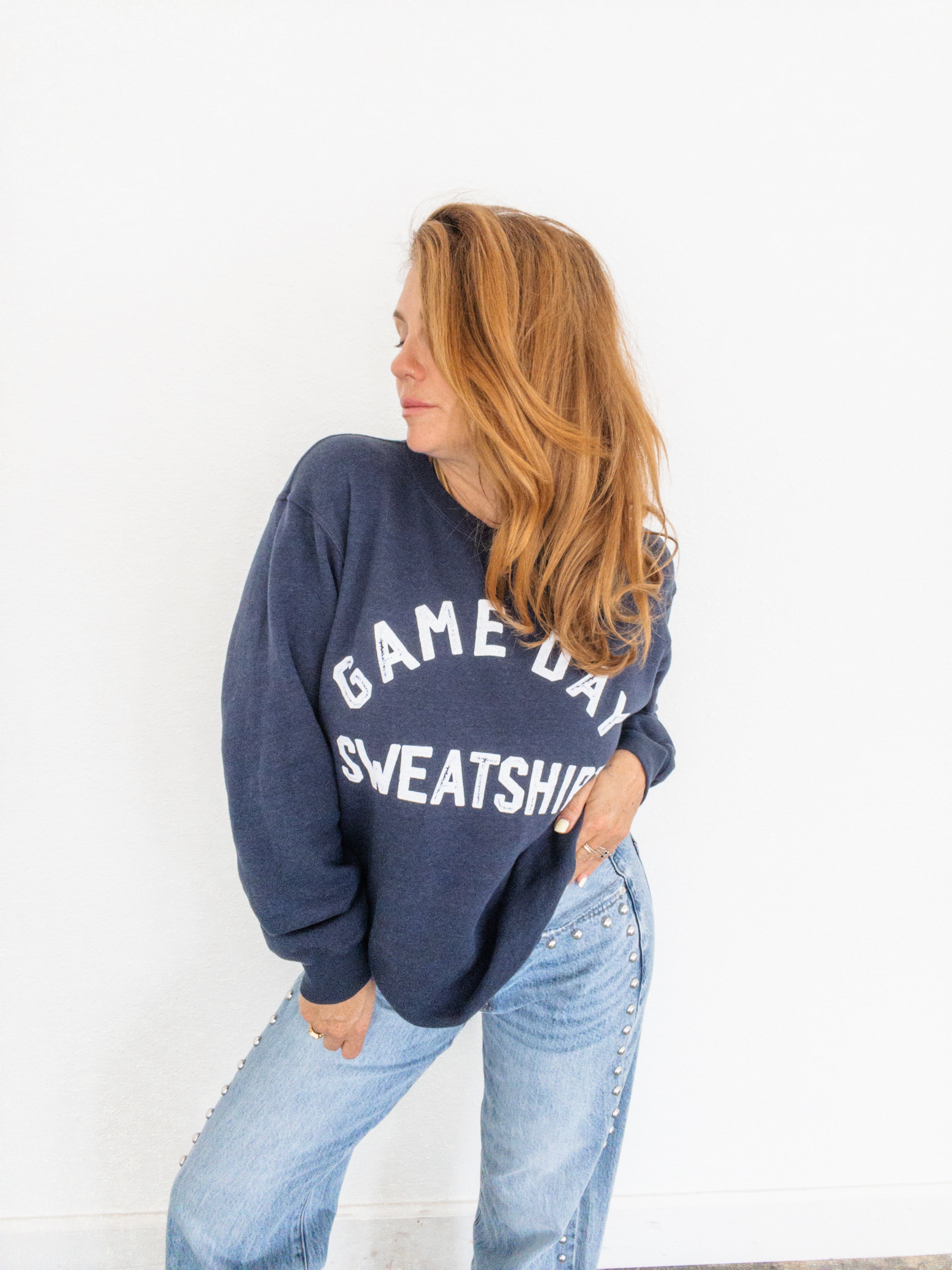 Project Social T Game Day/Day Drinking Reversible Sweatshirt