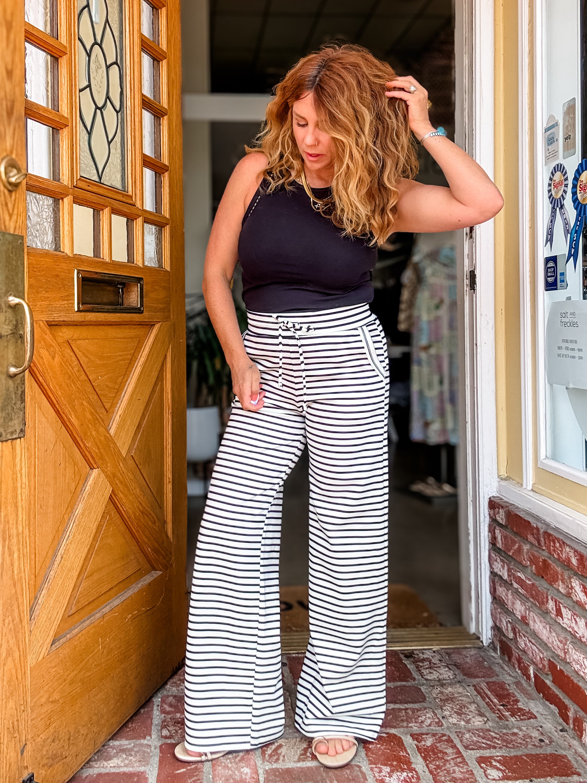 Project Social T Thea Striped Pant