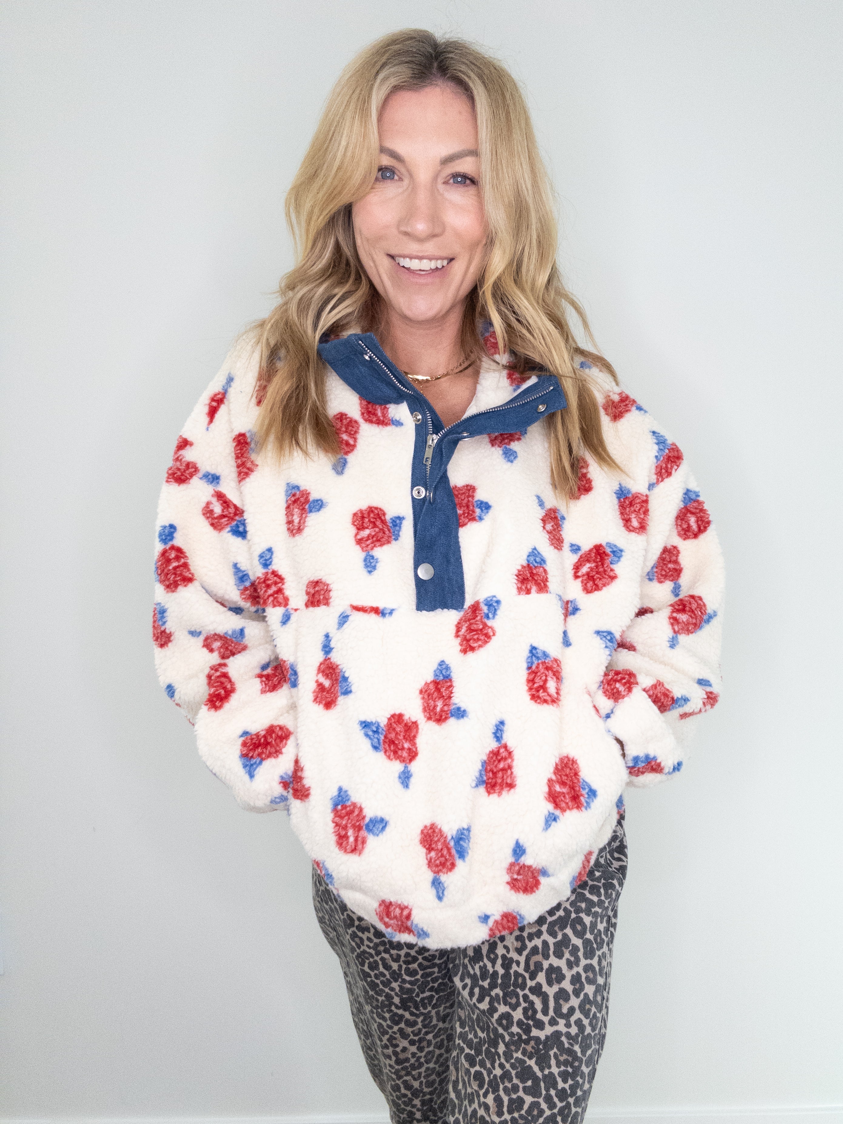 Gardenia Sherpa Jacket