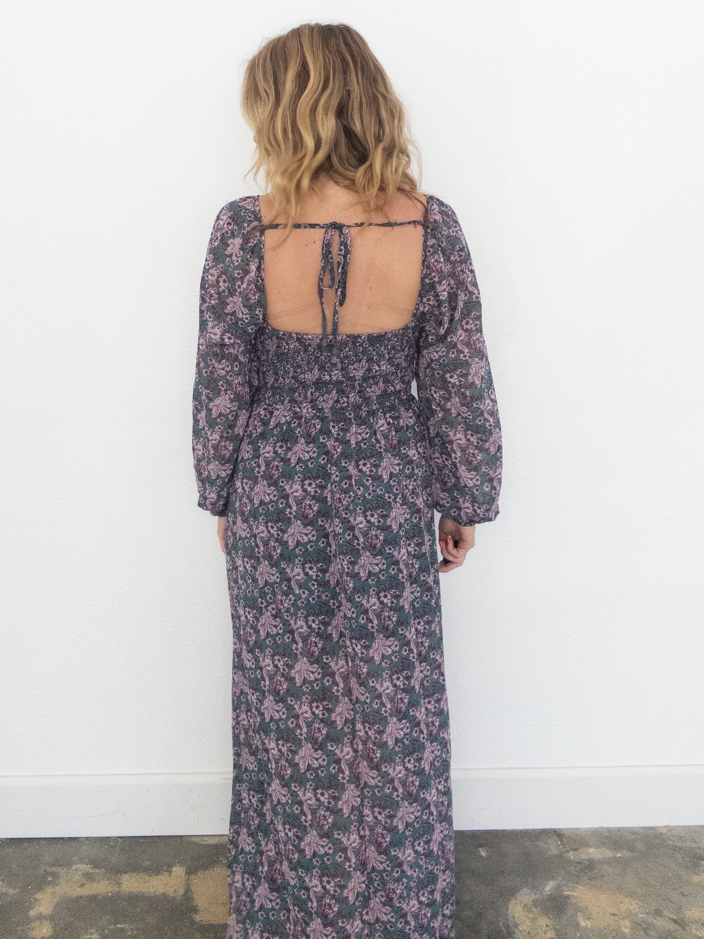 Clara Floral Maxi Dress