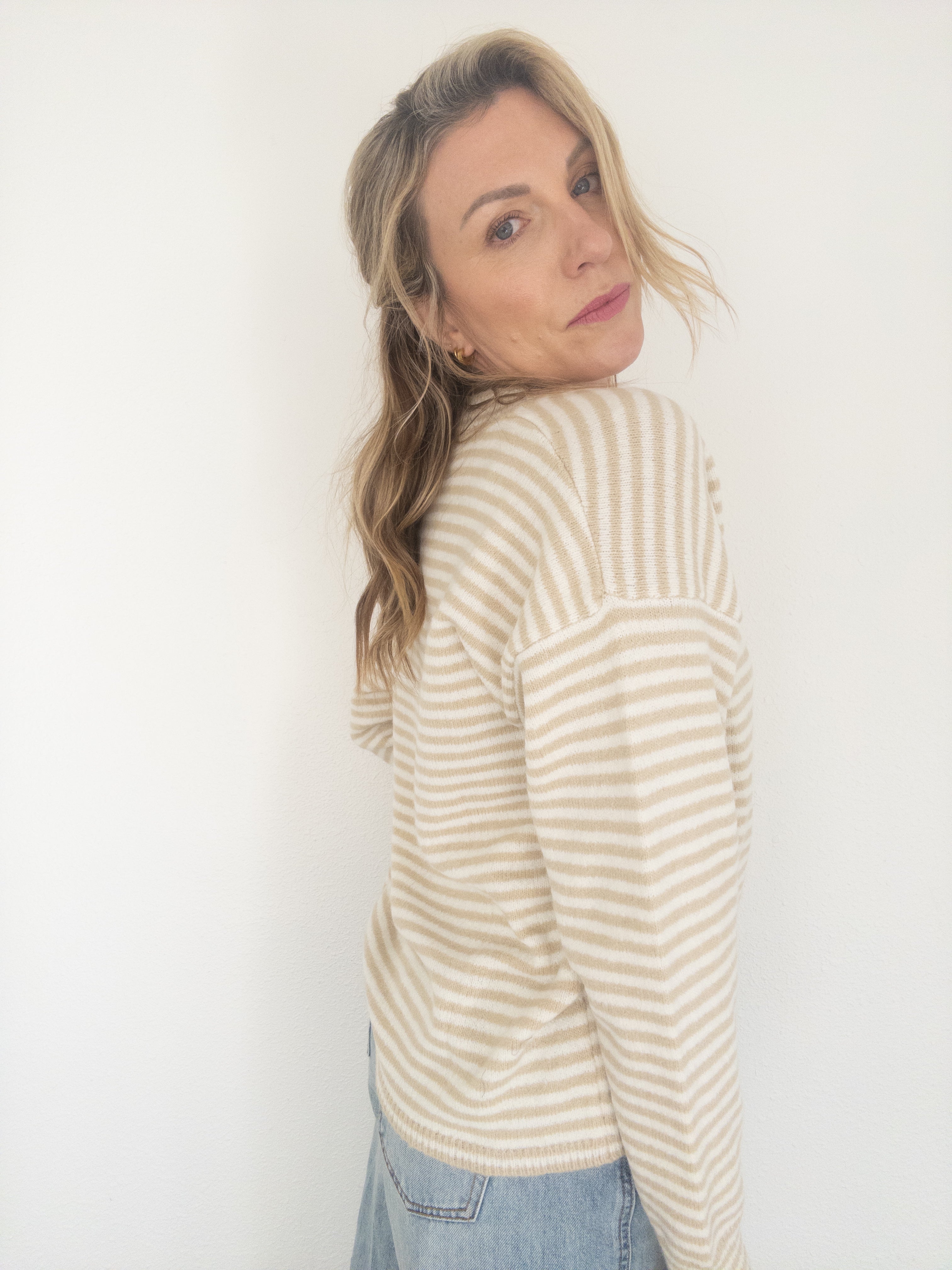 Eggnog Latte Bow Sweater