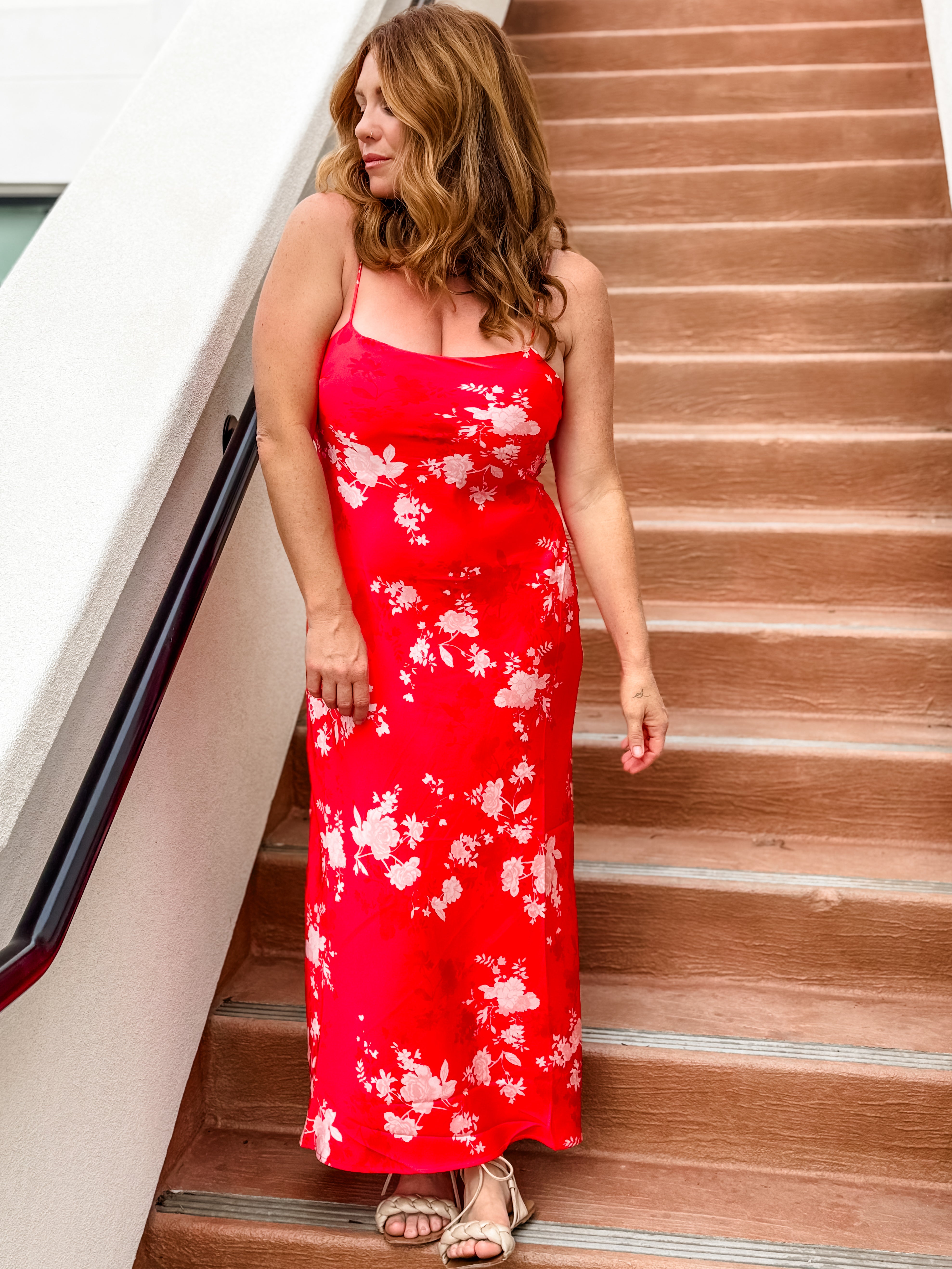 Z Supply Alyse Darya Floral Maxi Dress
