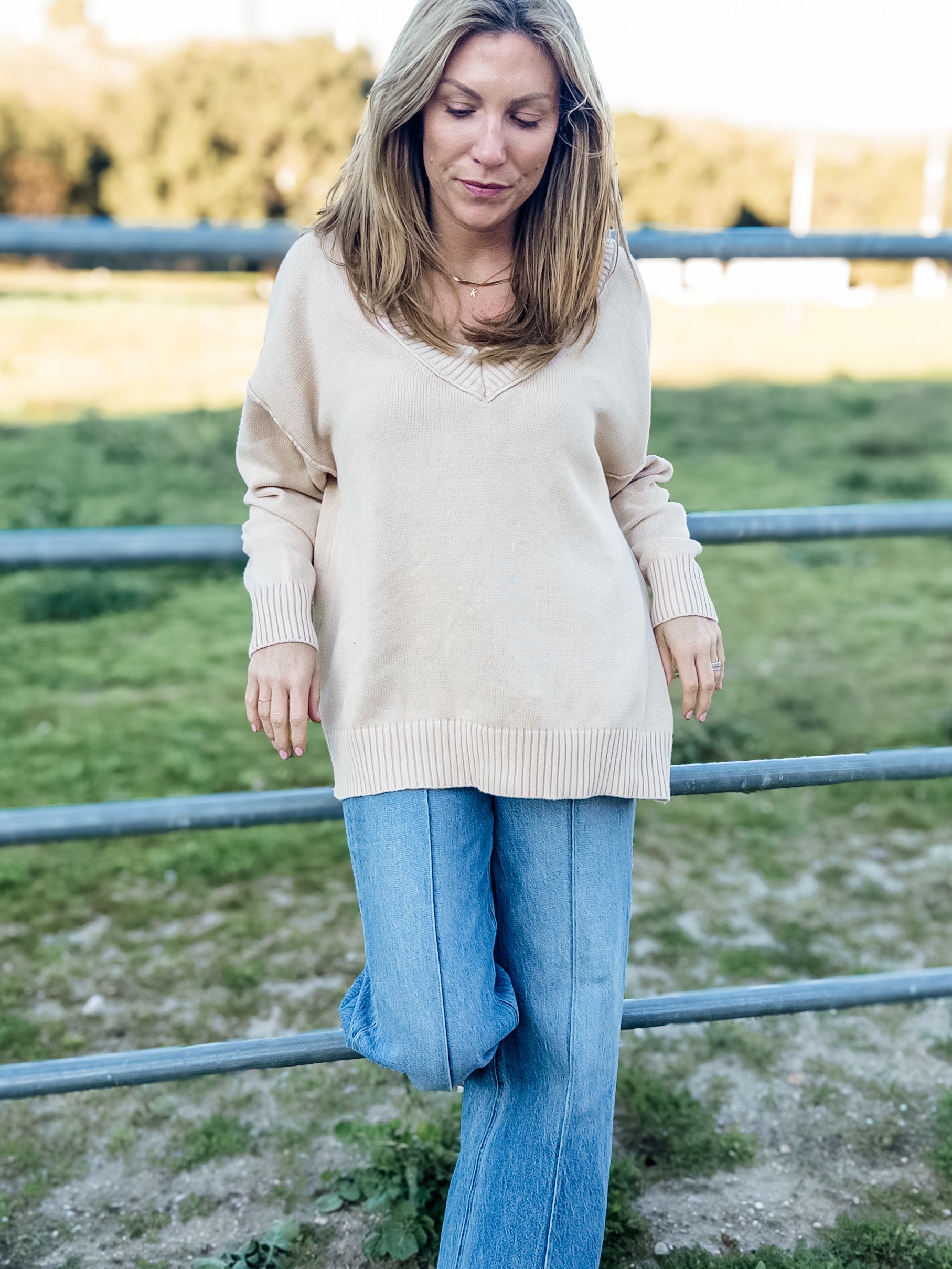 Beverly Washed Sweater