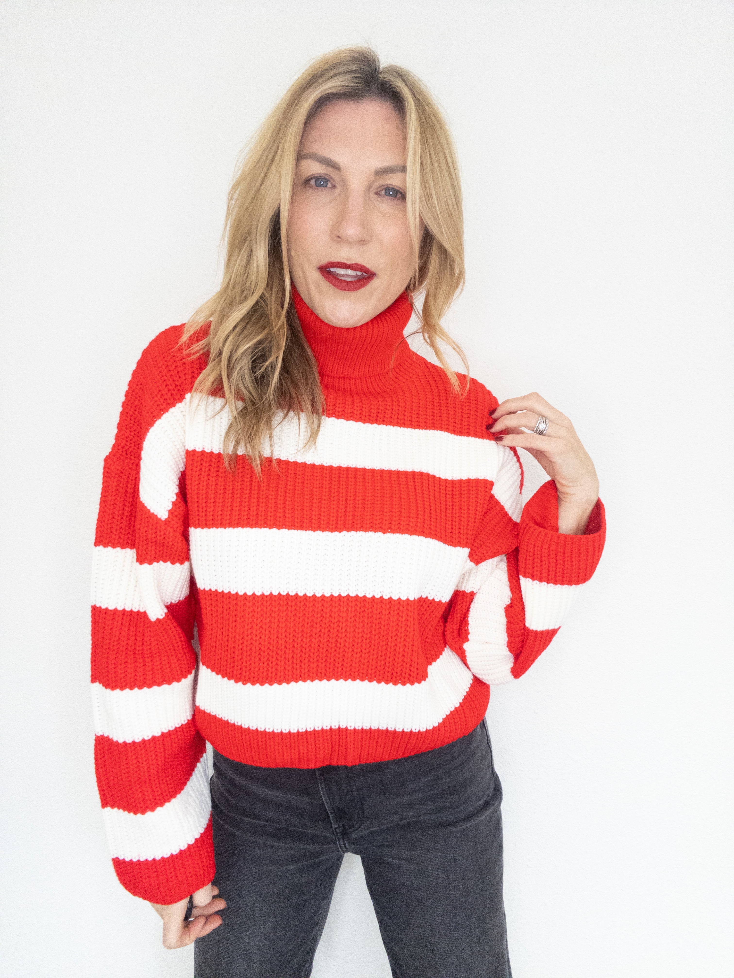 Noel Striped Sweater