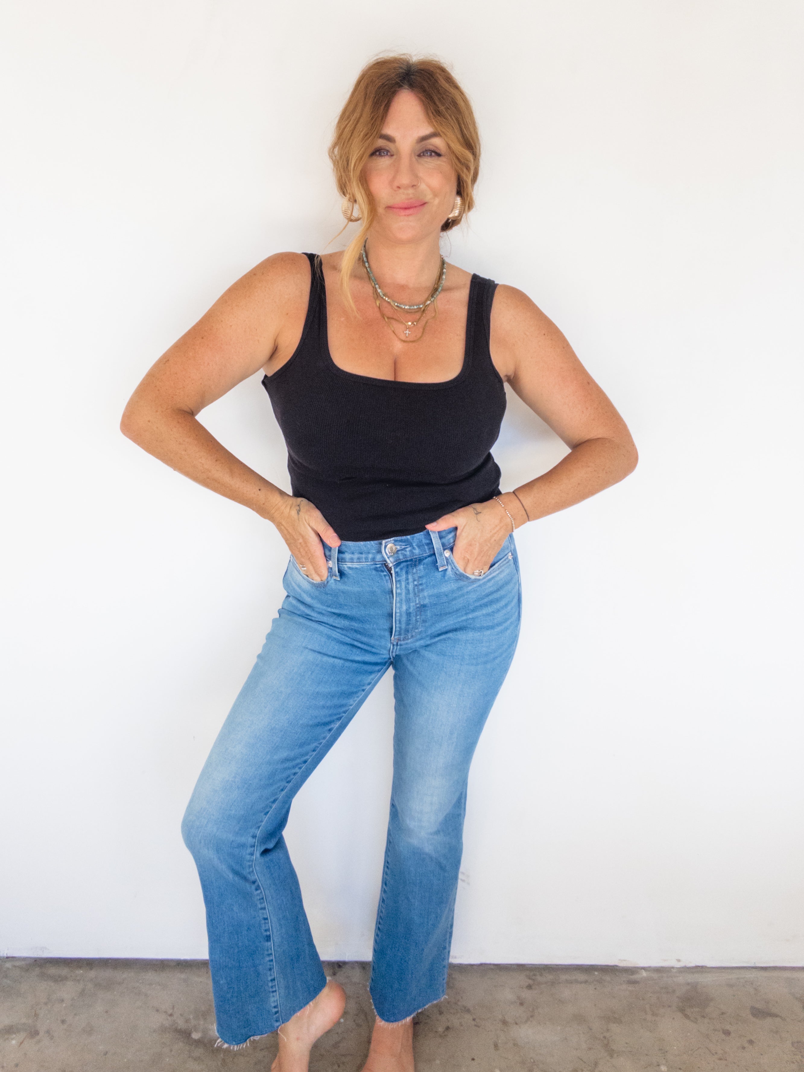 Pistola Lennon High Rise Crop Boot