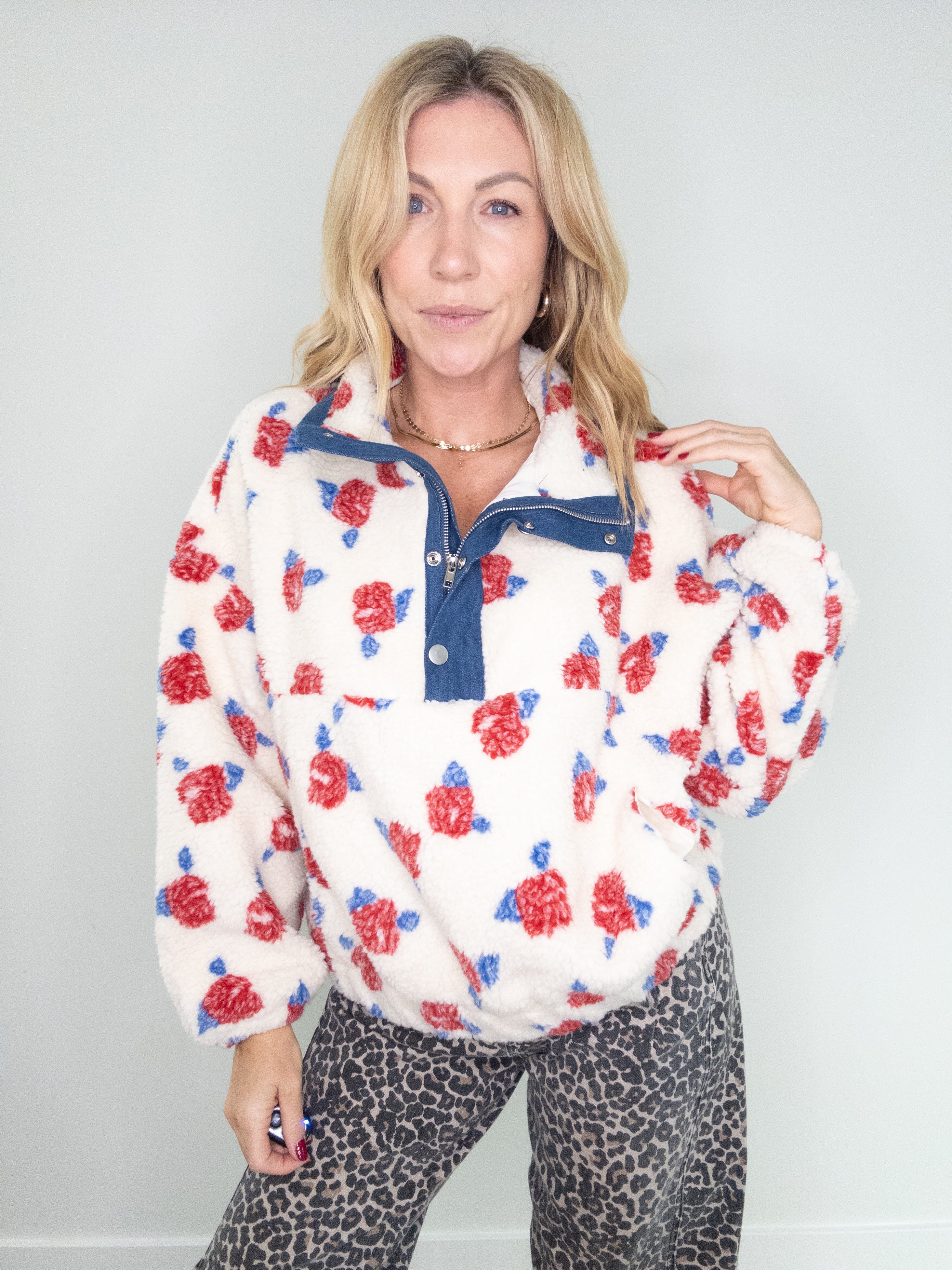 Gardenia Sherpa Jacket