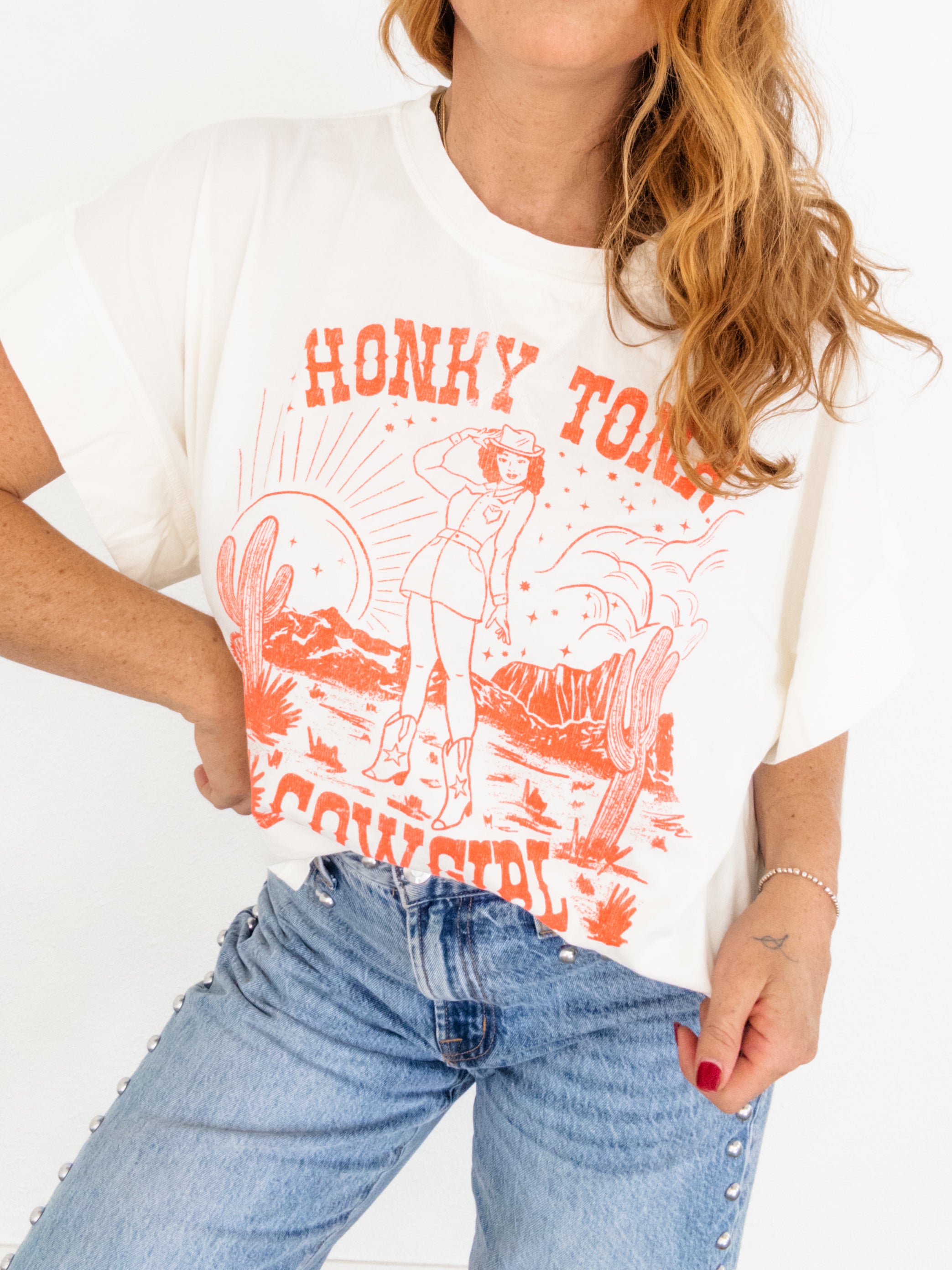 Honky Cowgirl Tee