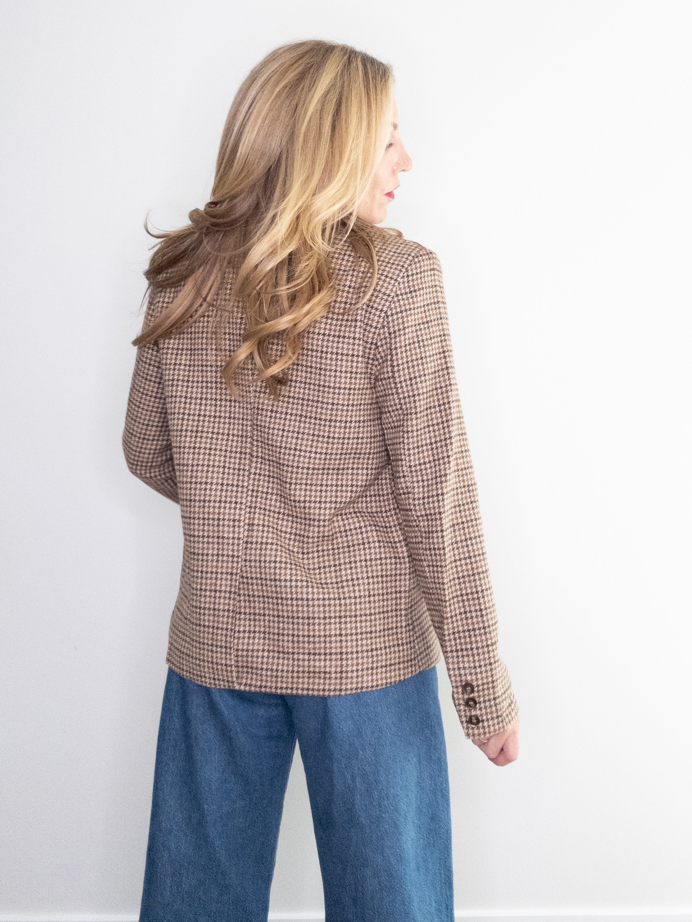 Houndstooth Blazer