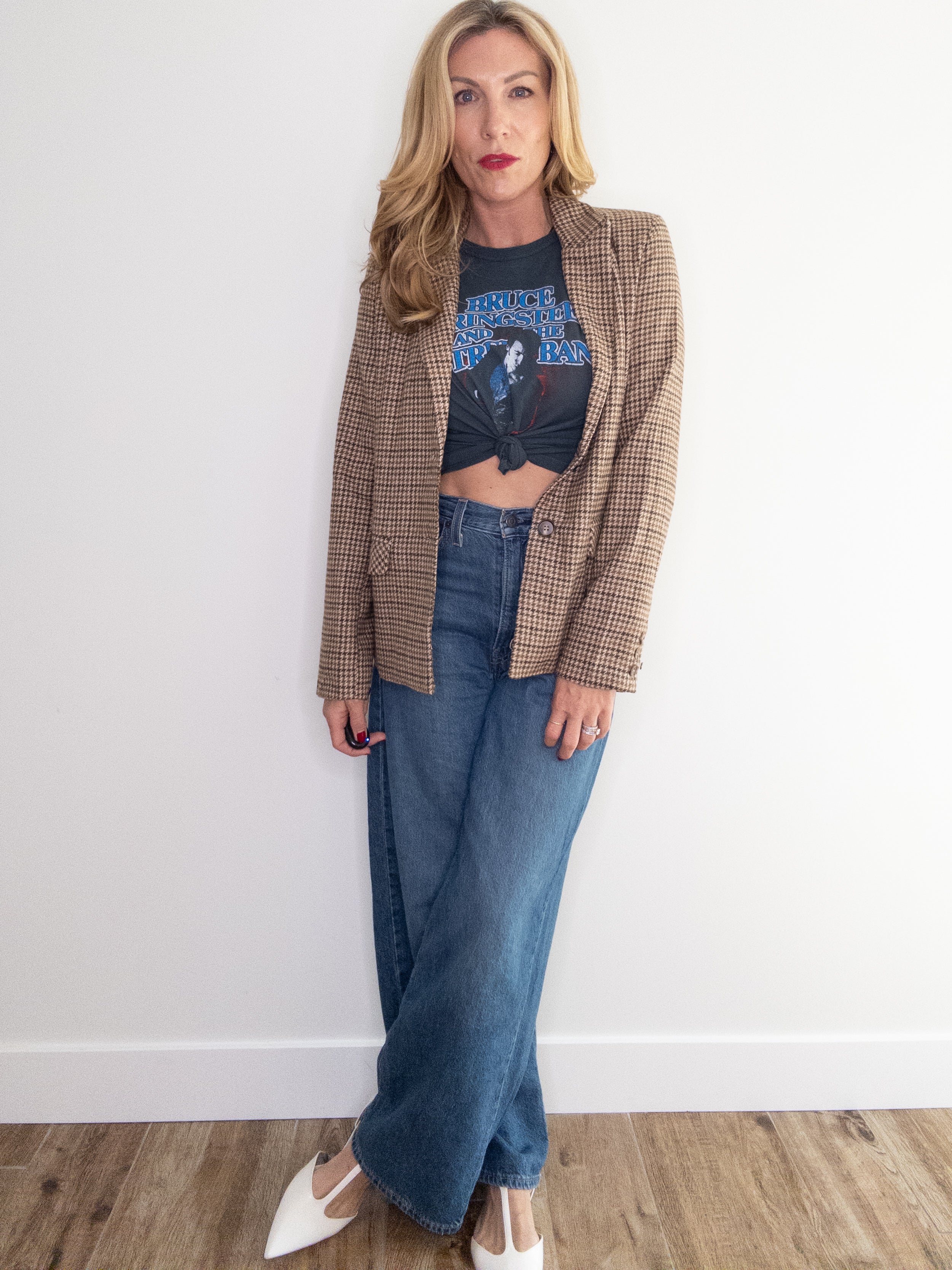 Houndstooth Blazer