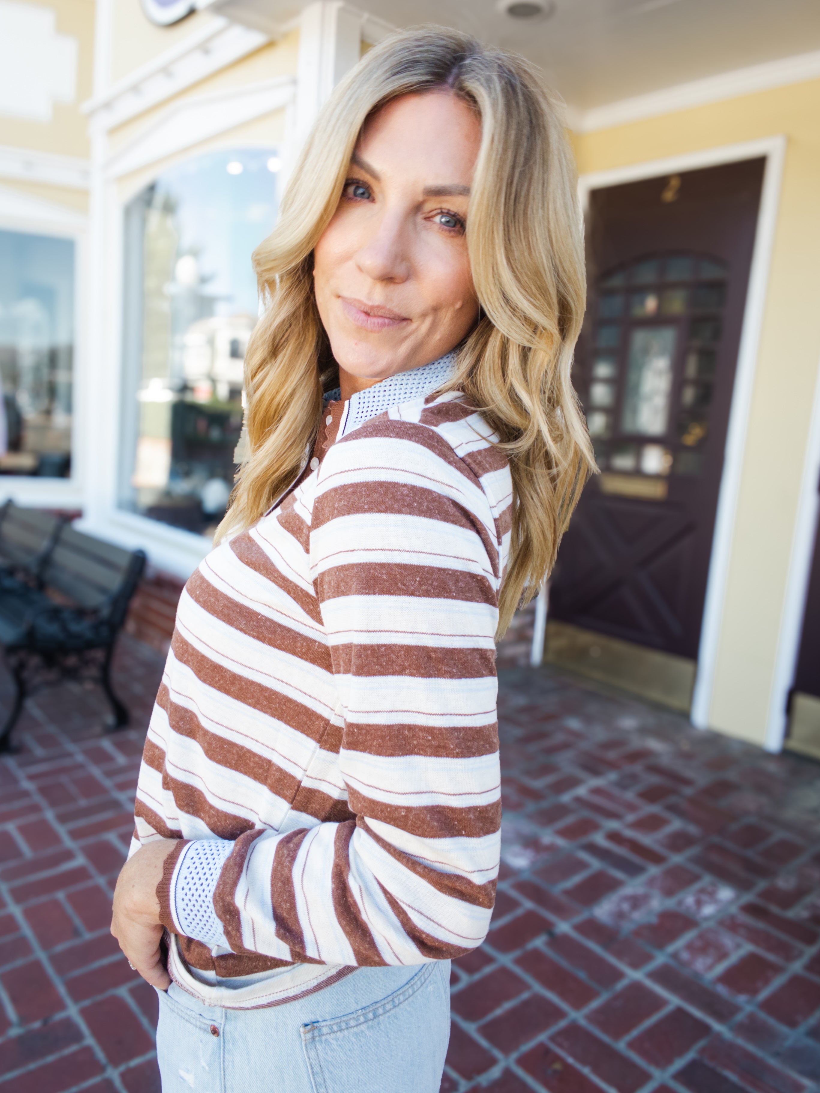 University Striped Polo