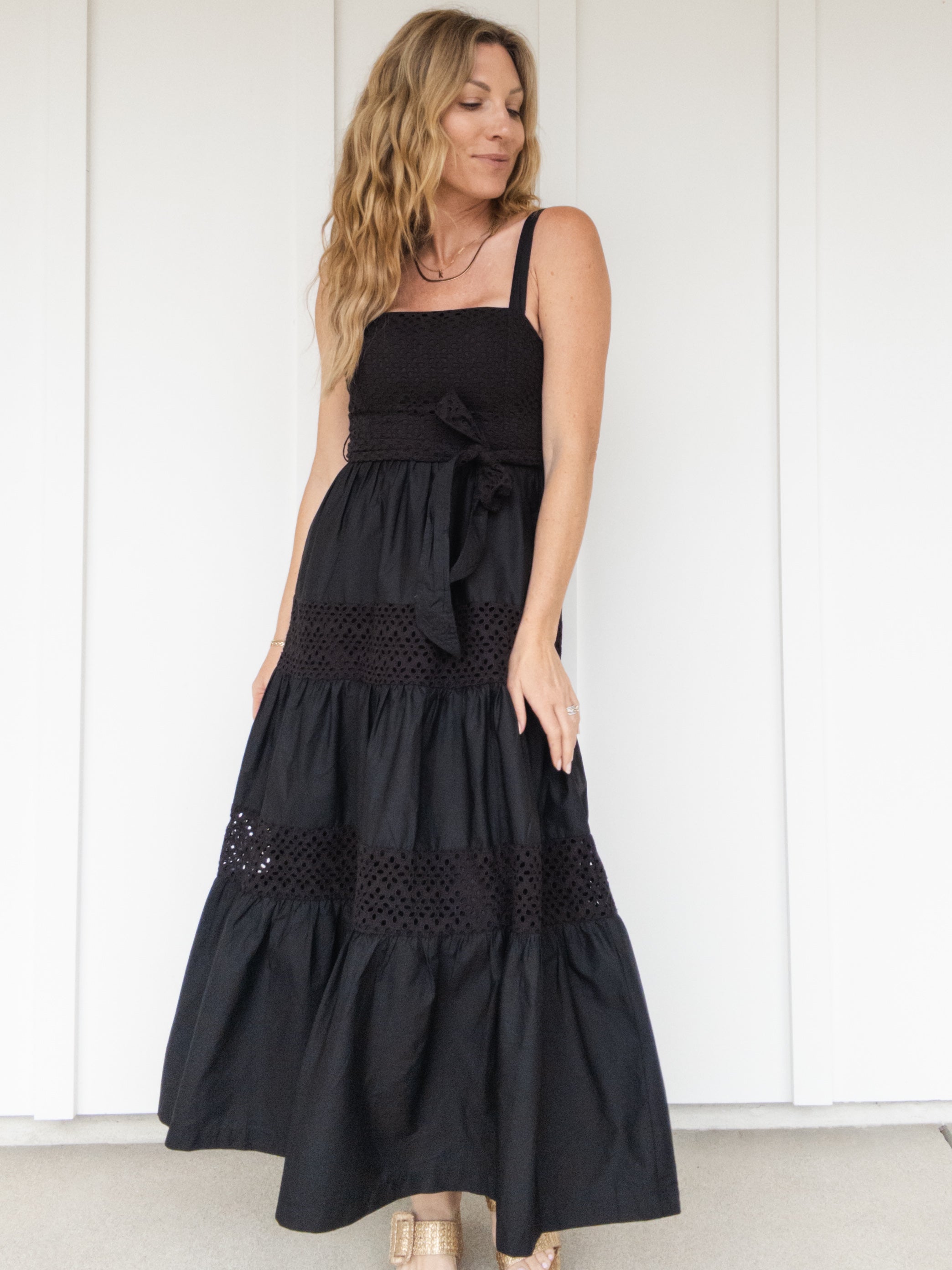 Sloane Eyelet Maxi Dress