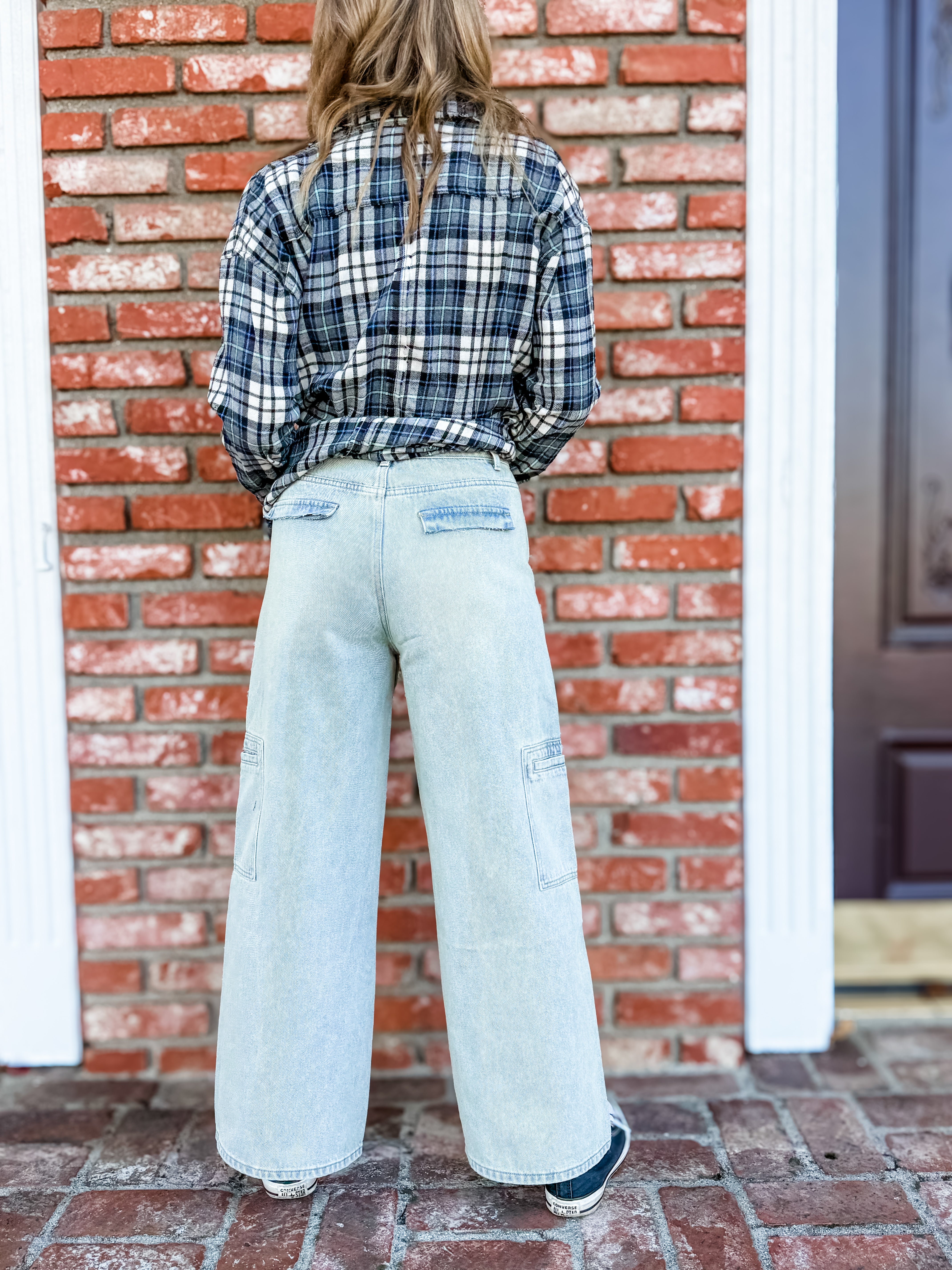 All The Feels Utility Denim Pants
