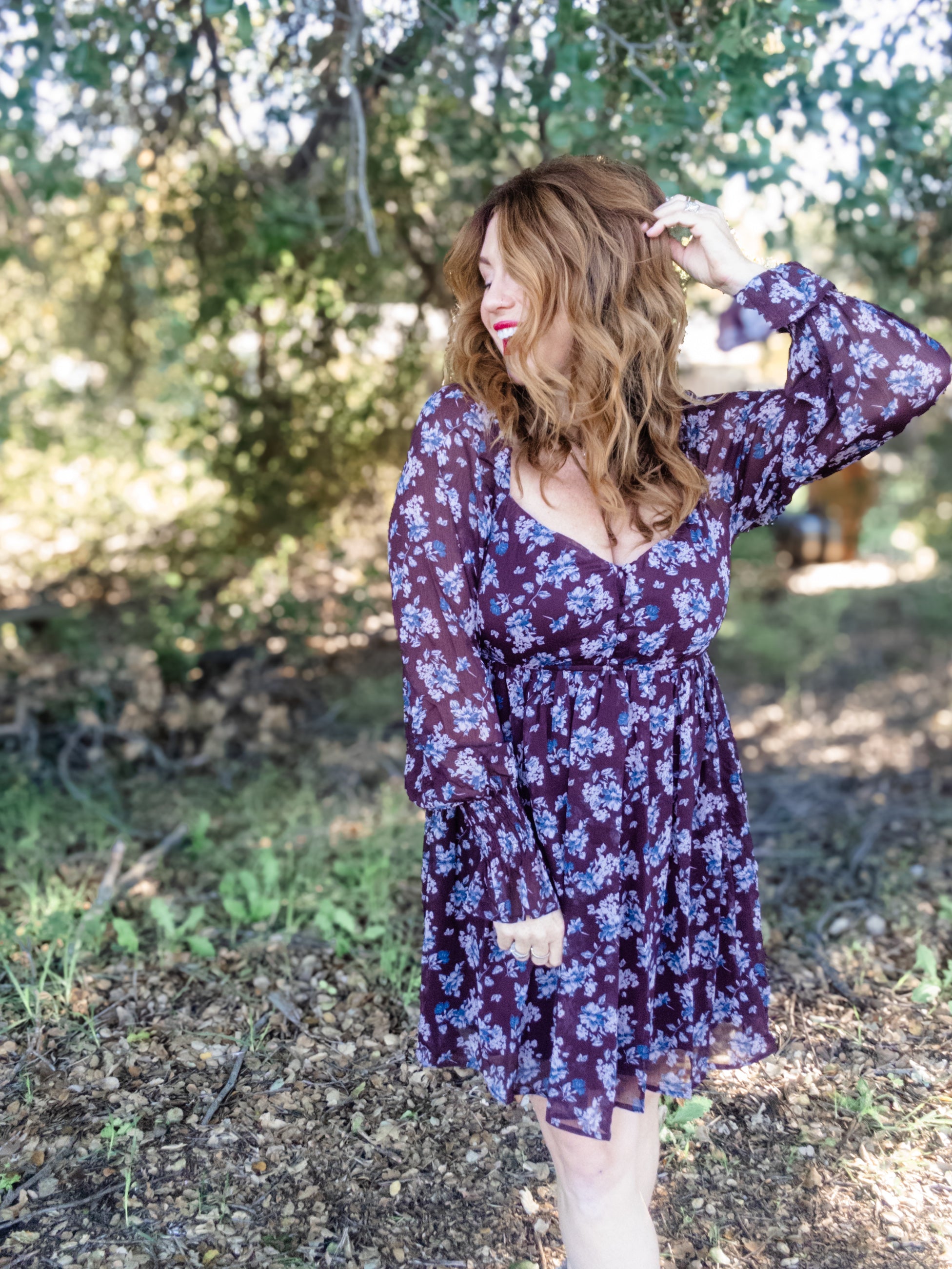 Wild Blossom Mini Dress