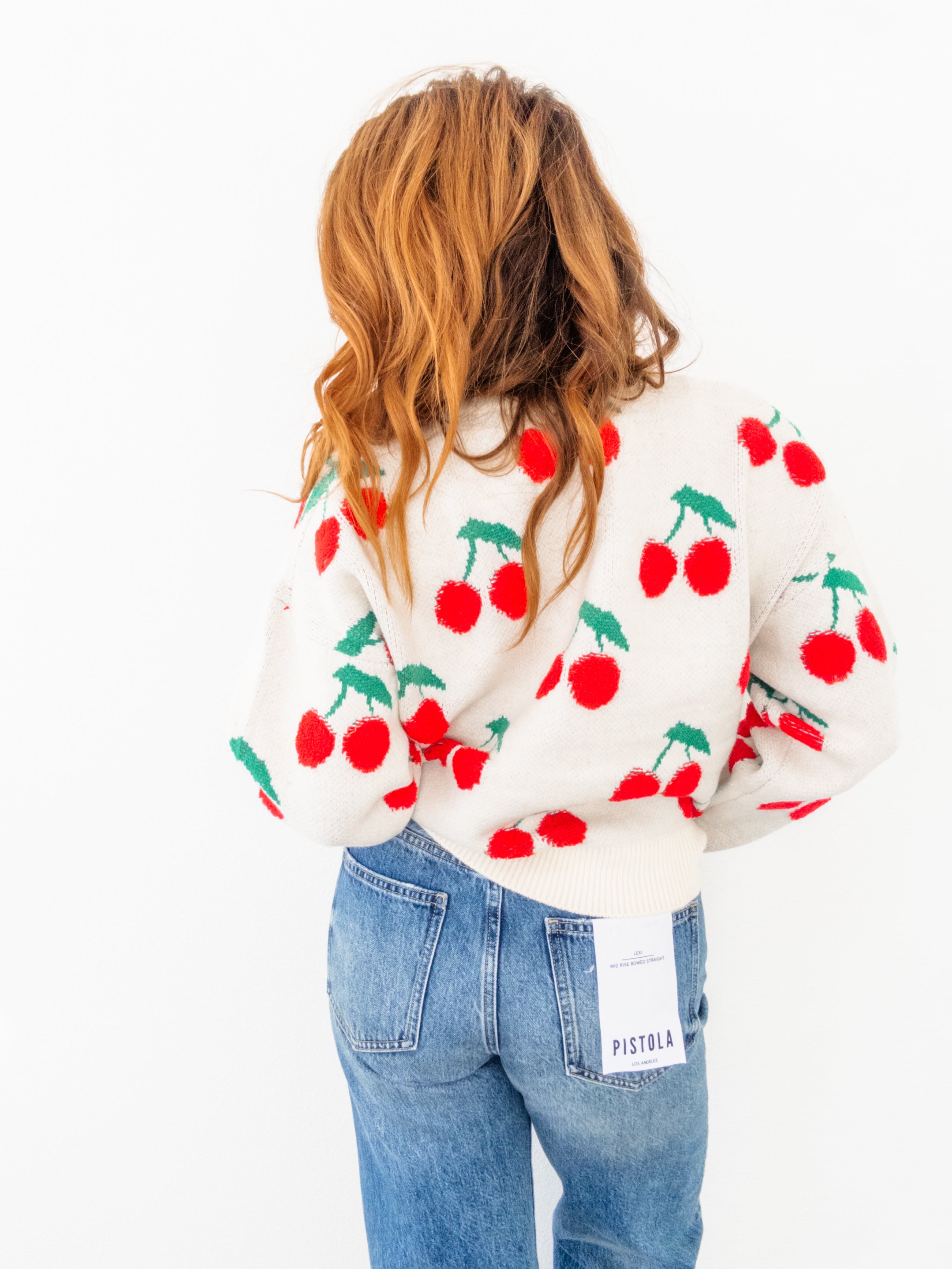 Cherry Bomb Knit Sweater