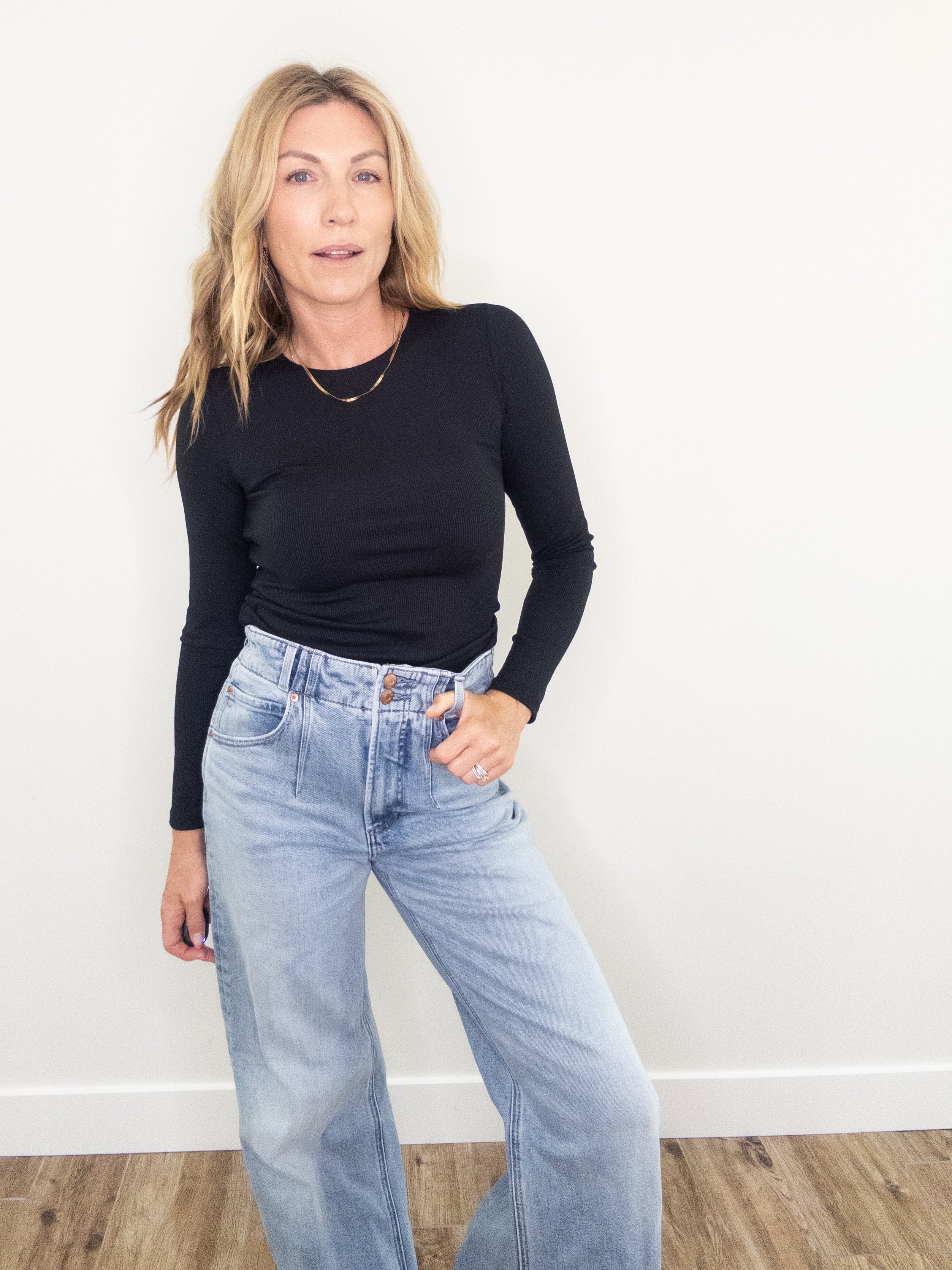 Roxi Rib Long Sleeve