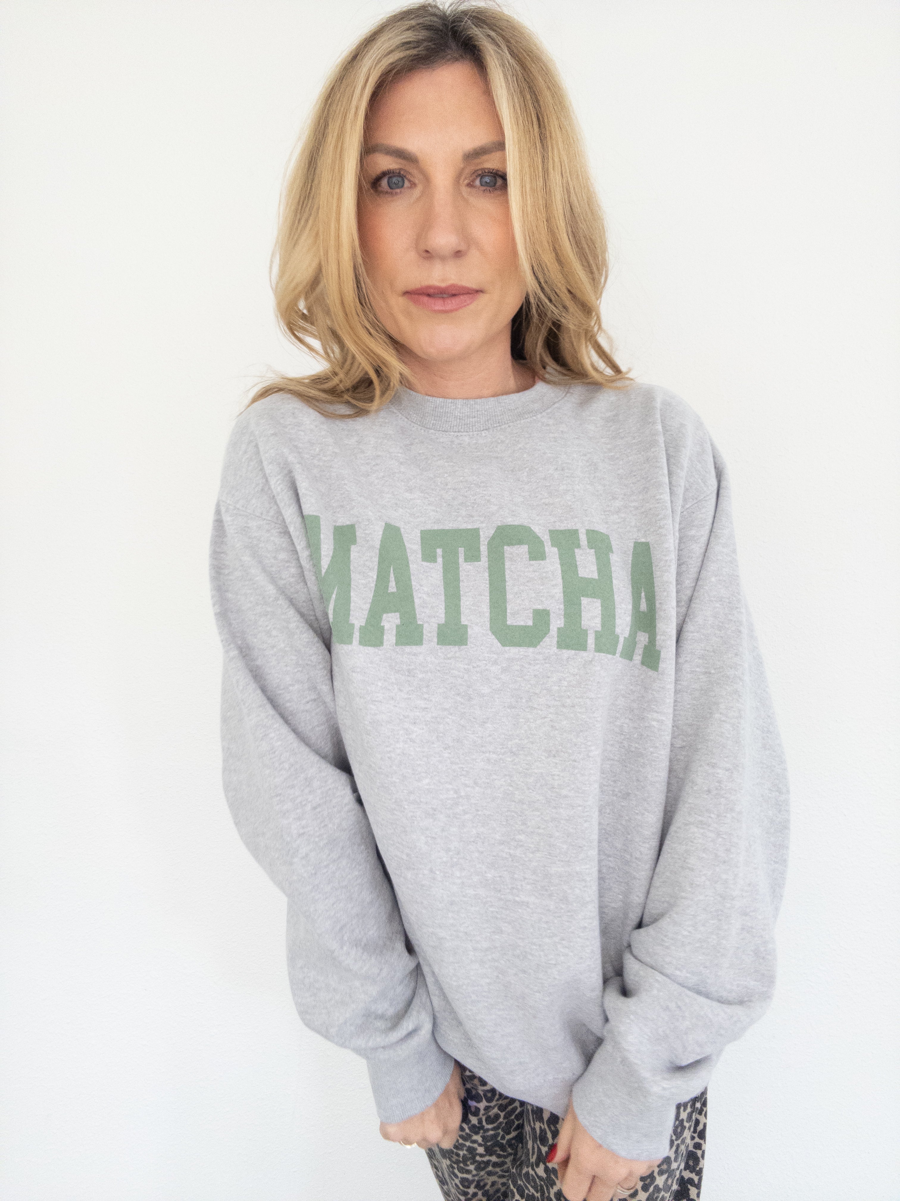 Matcha Crewneck Sweatshirt