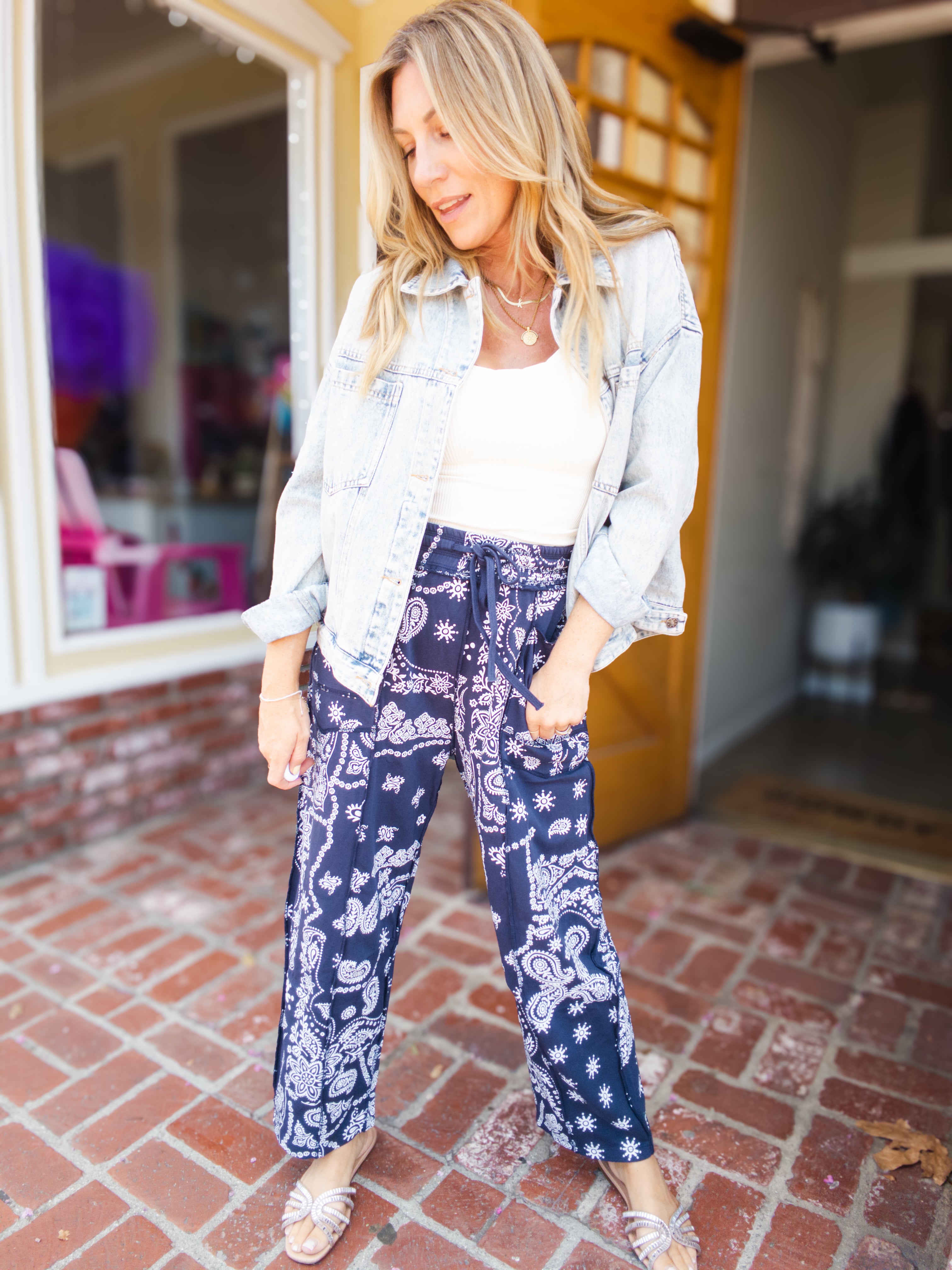 Bandit Knit Barrel Pants