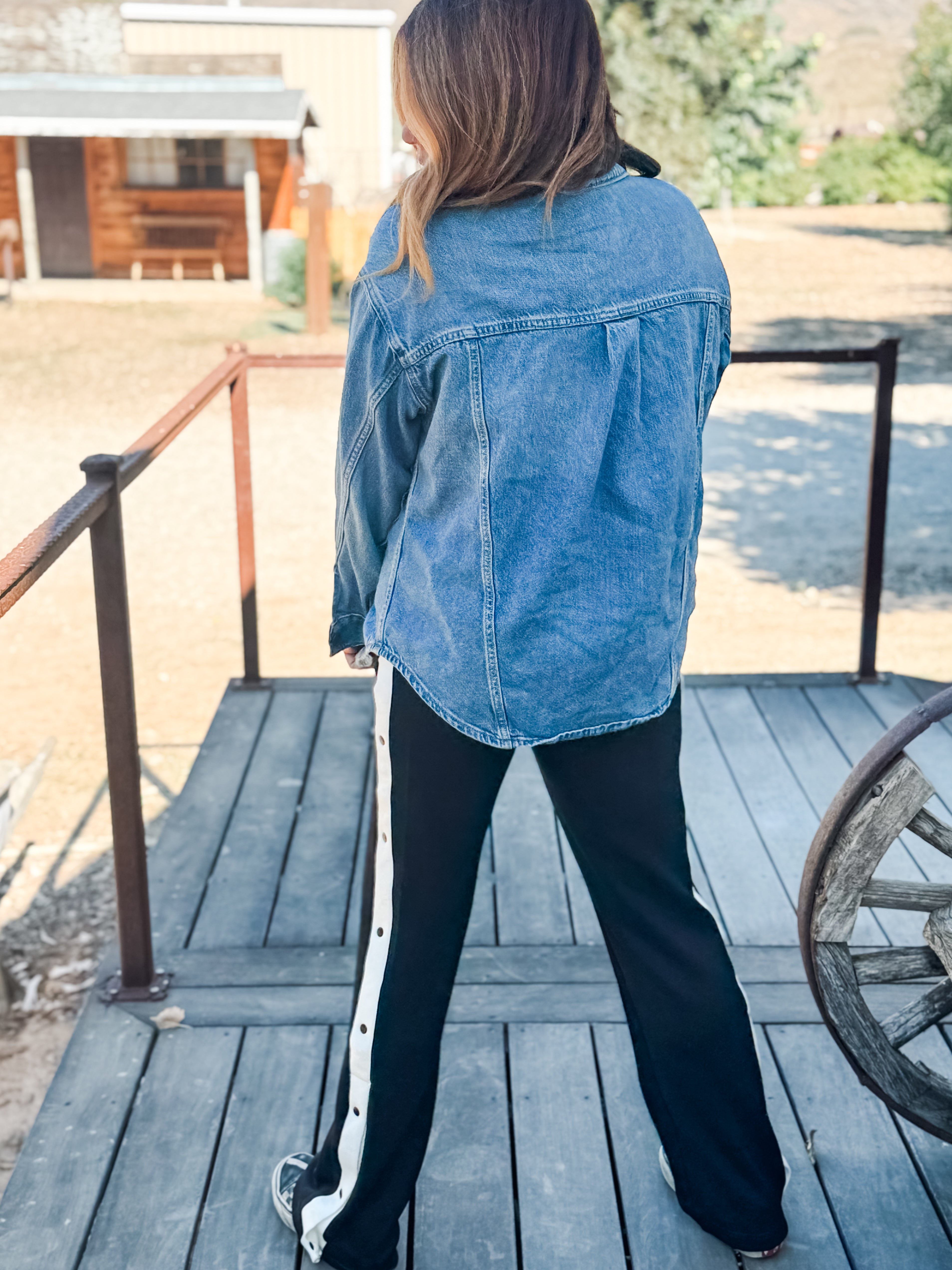 Track Star Snap Pants