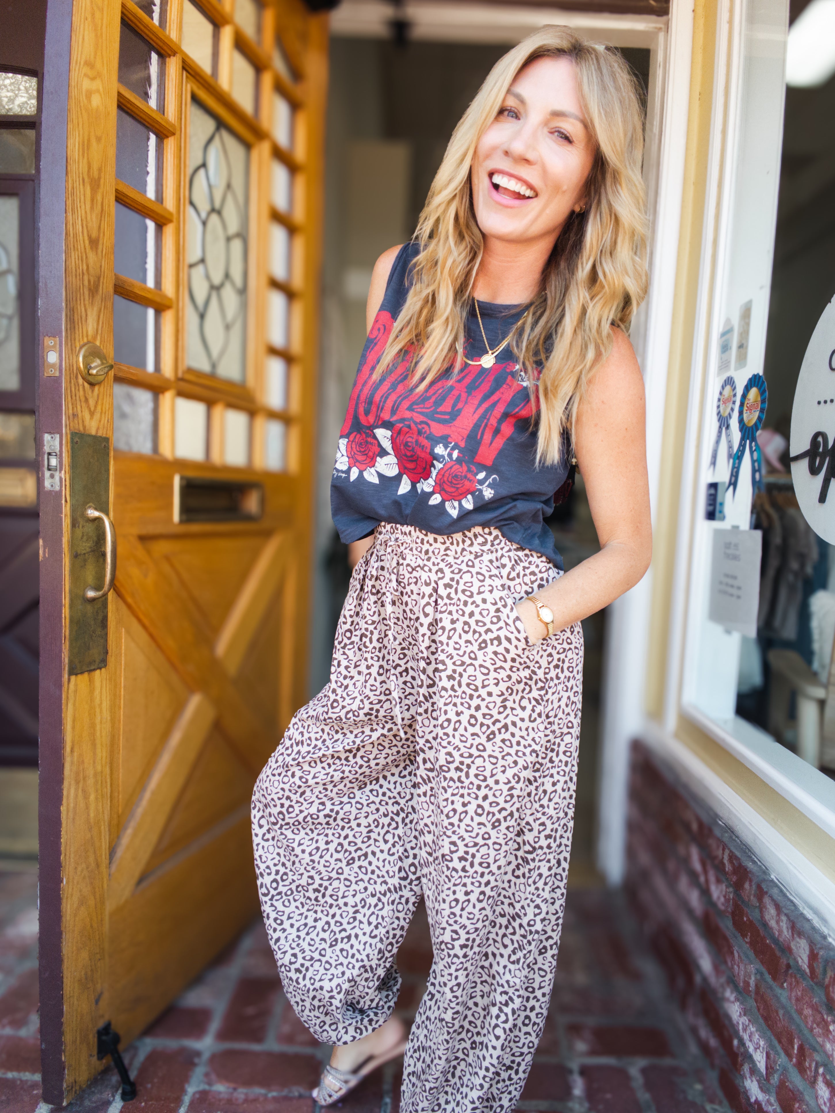 Untamed Leopard Balloon Pant