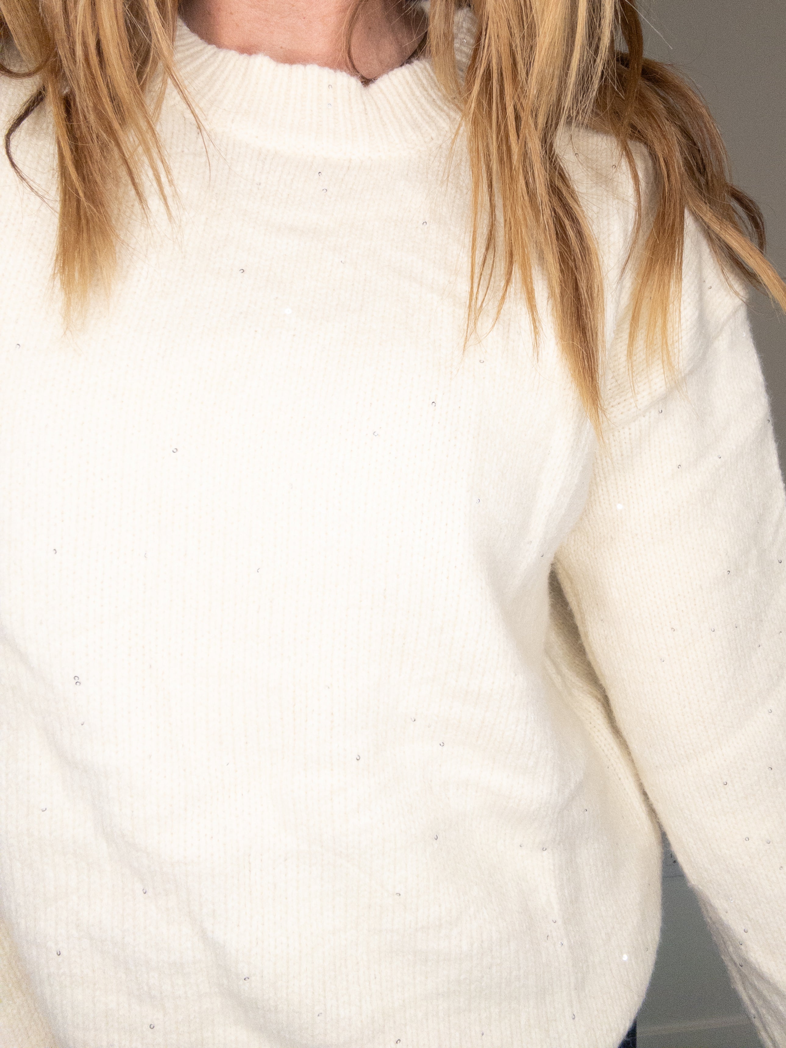 Barely There Sparkle Sweater