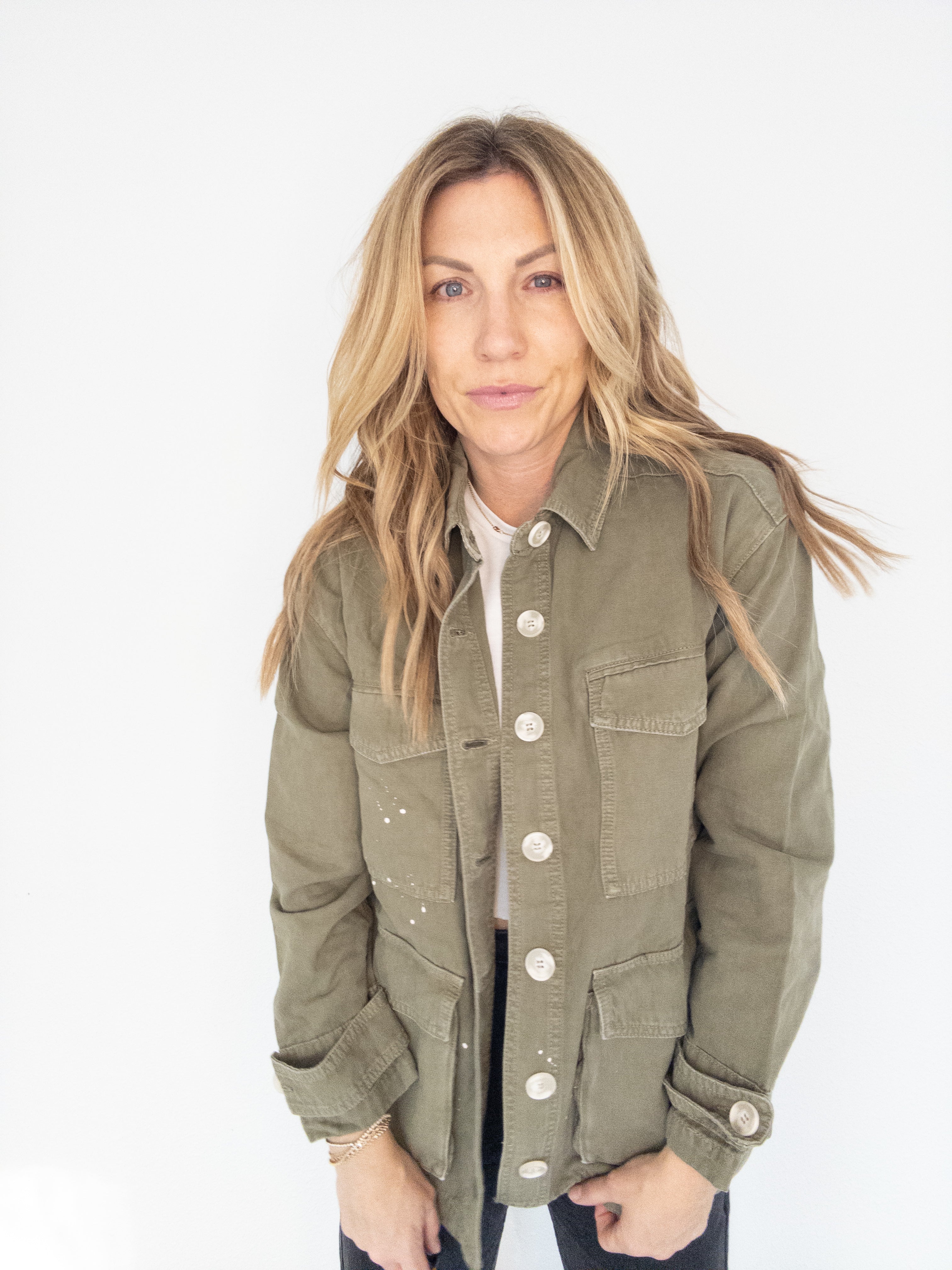 On The Spot Distressed Jacket