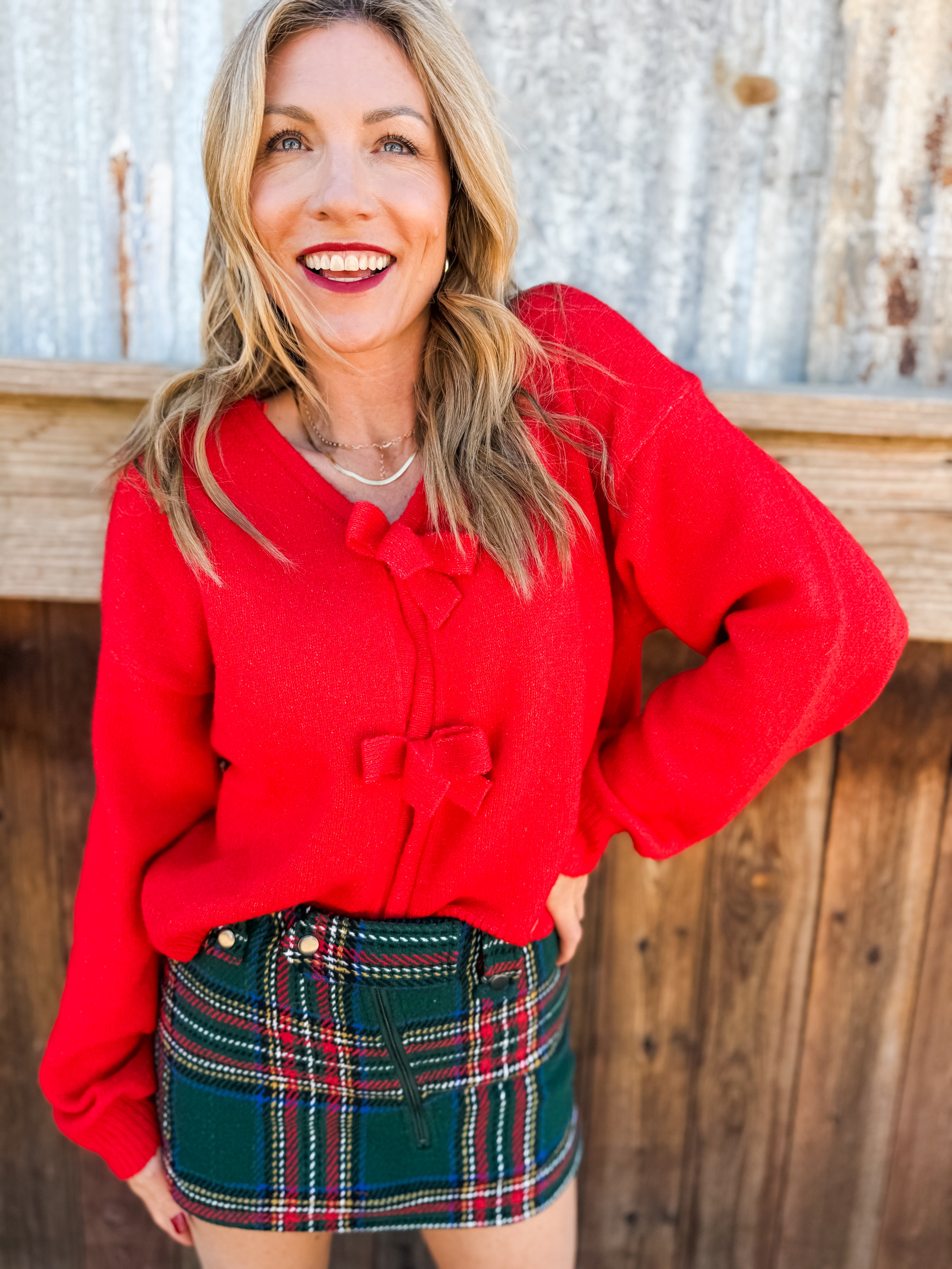 Wintergreen Tartan Skort