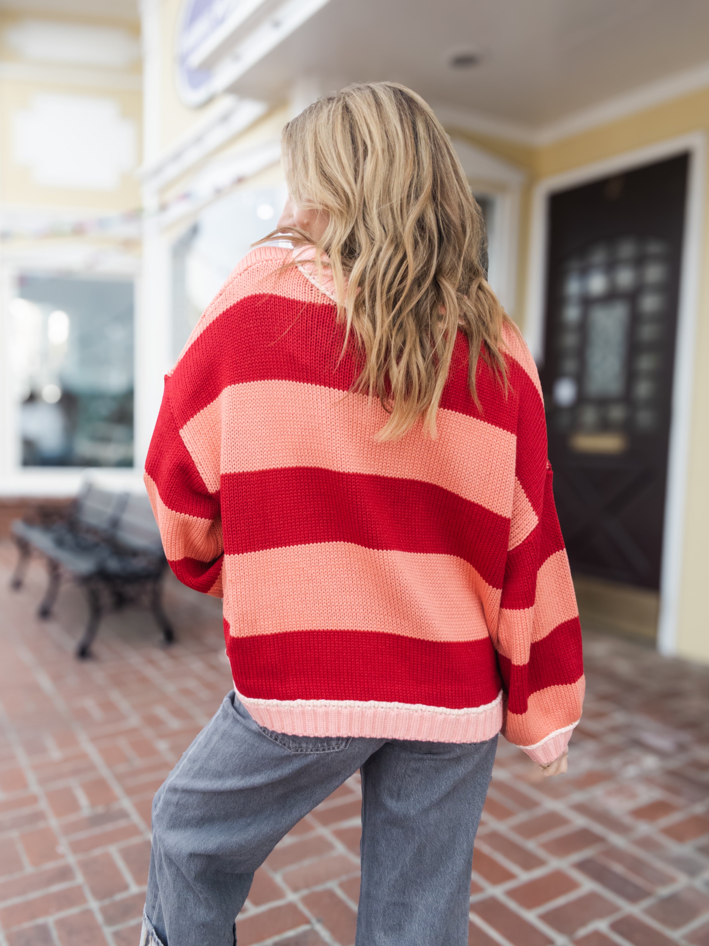Solar Flare Striped Sweater