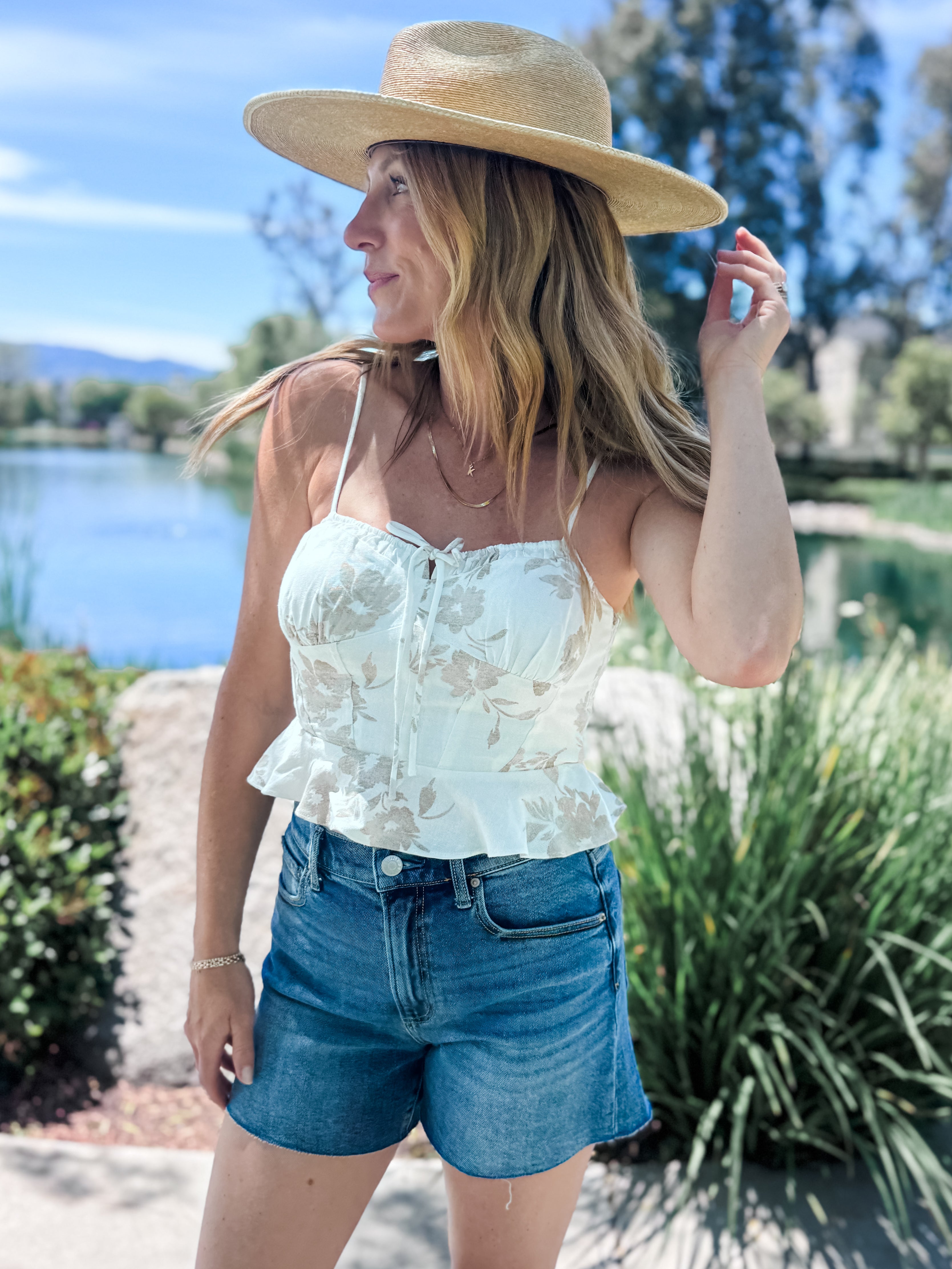 Fresh Moment Corset Top