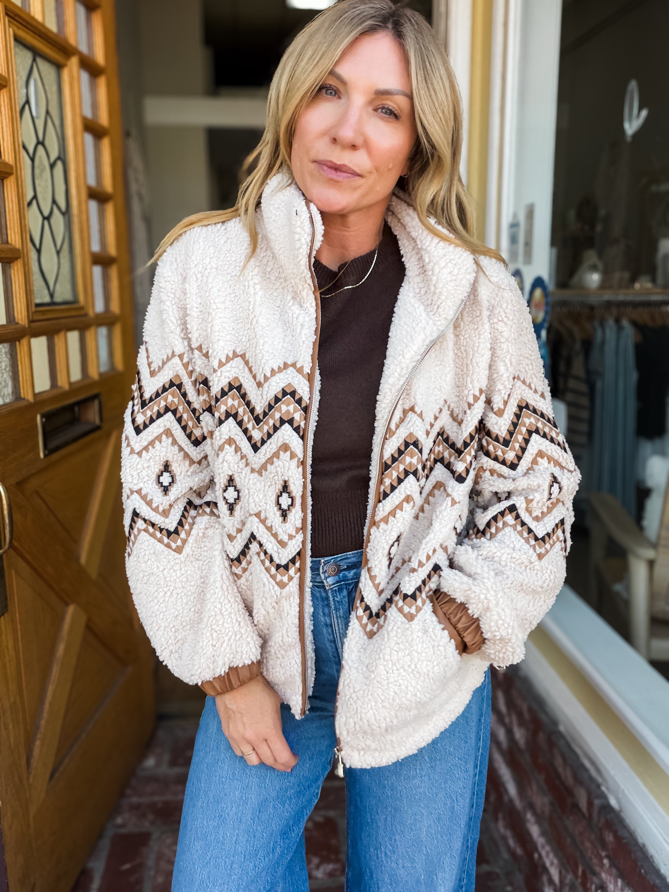 Zoe Zip Front Jacket