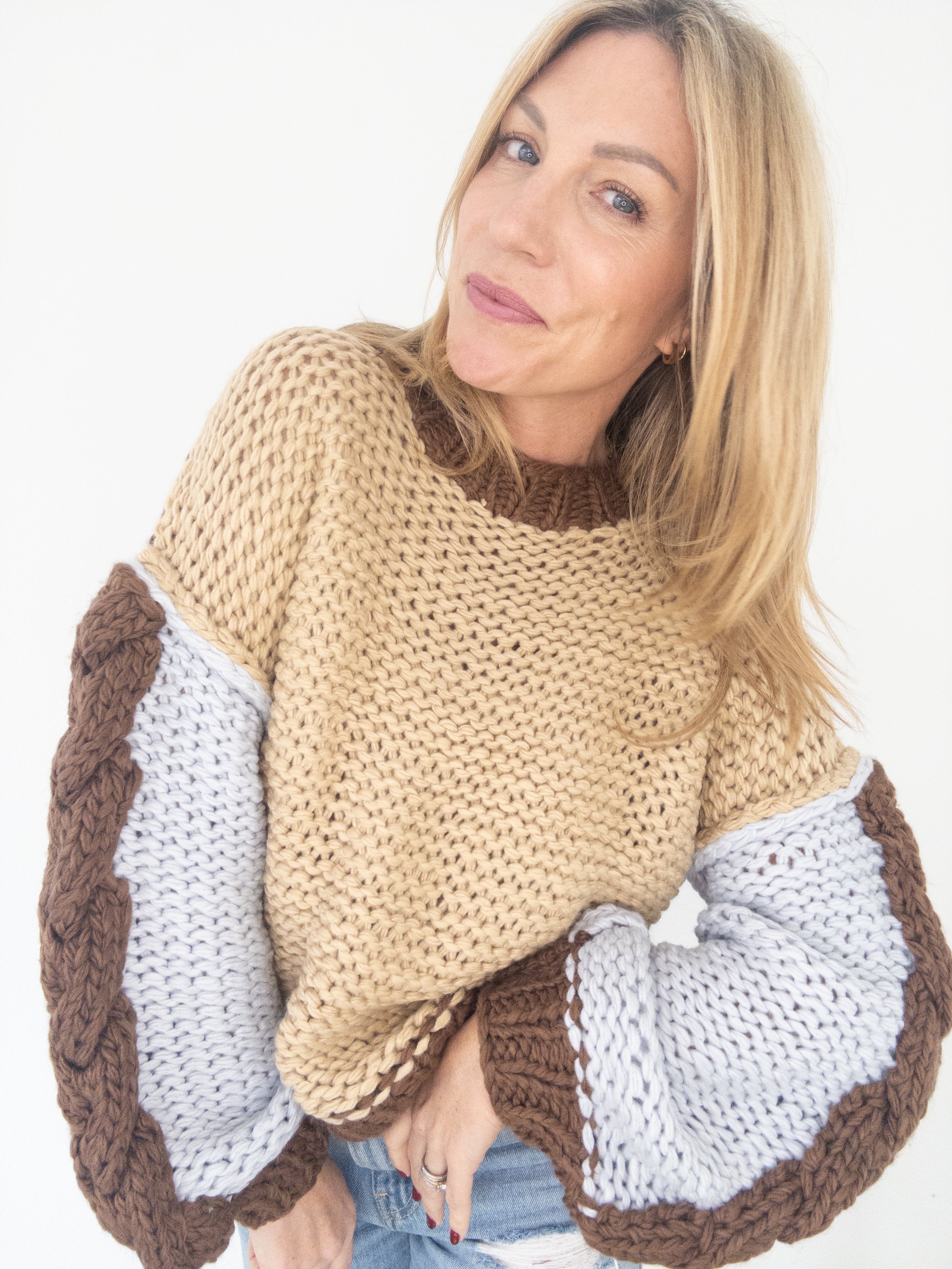 Golden Hearth Chunky Knit Sweater