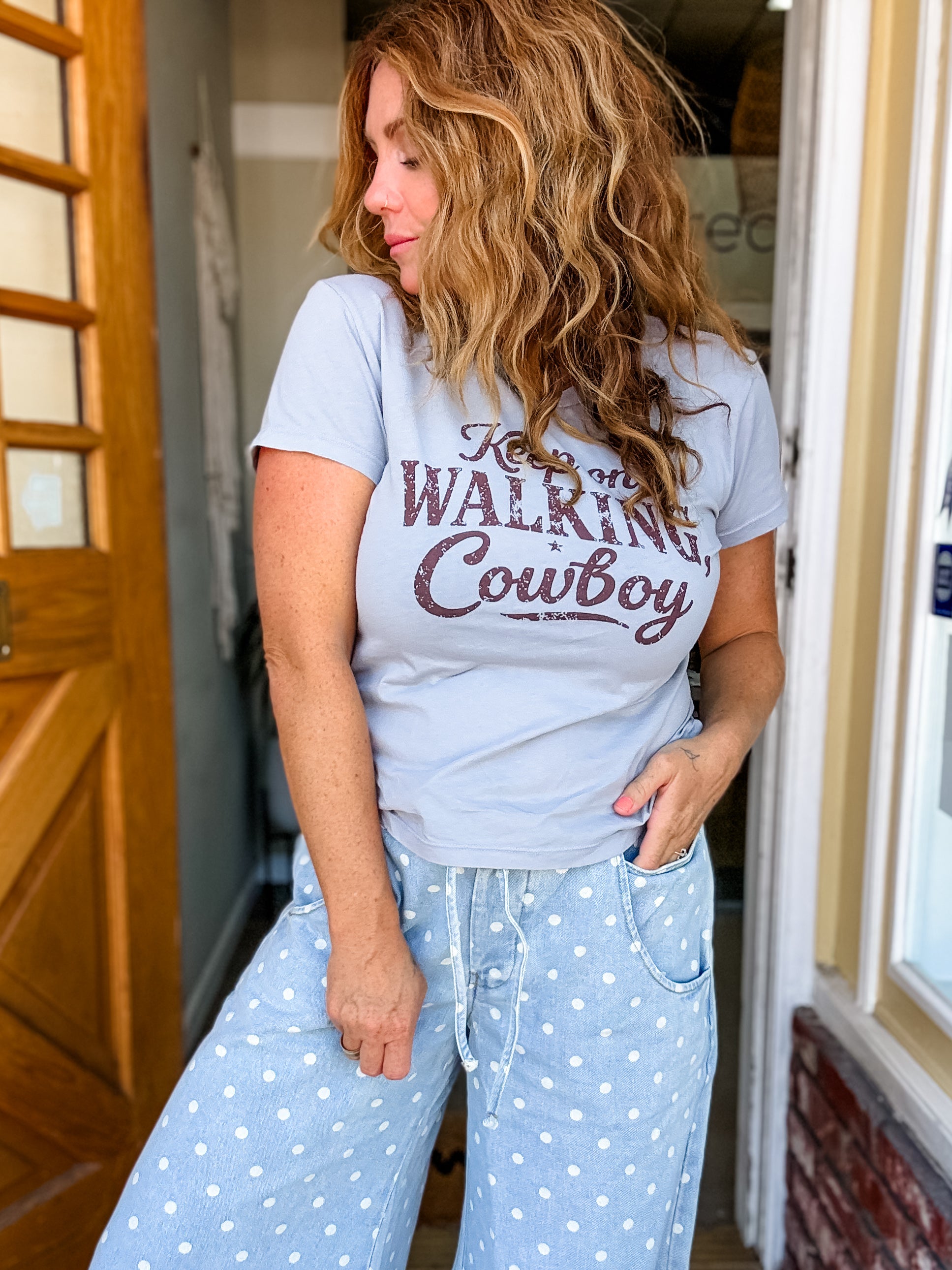Project Social T Keep On Walking Tee