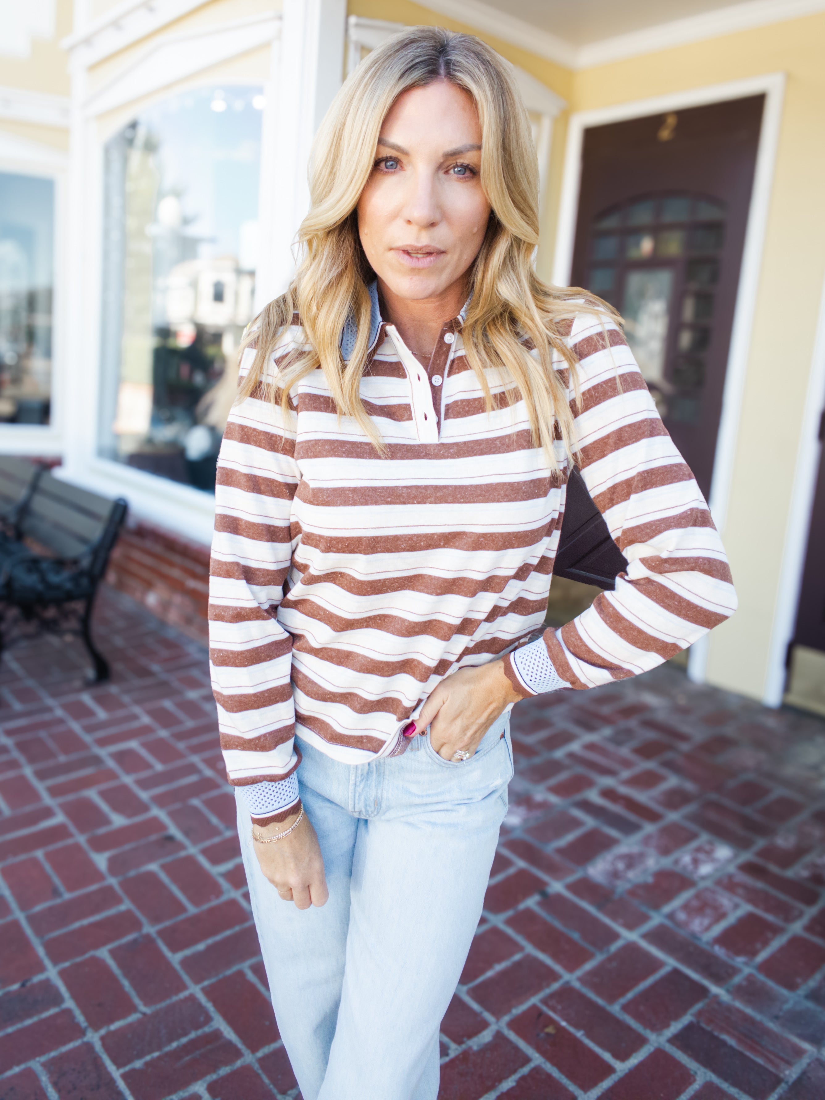 University Striped Polo