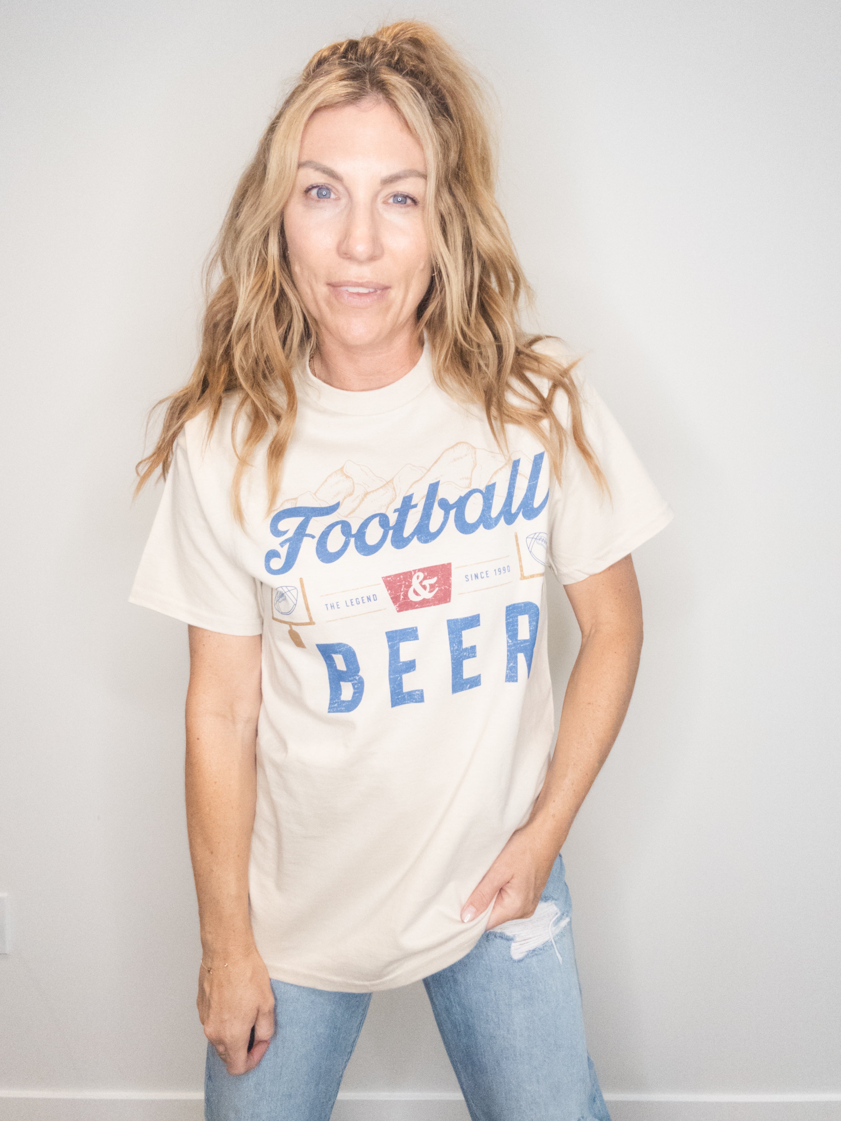Football & Beer Tee