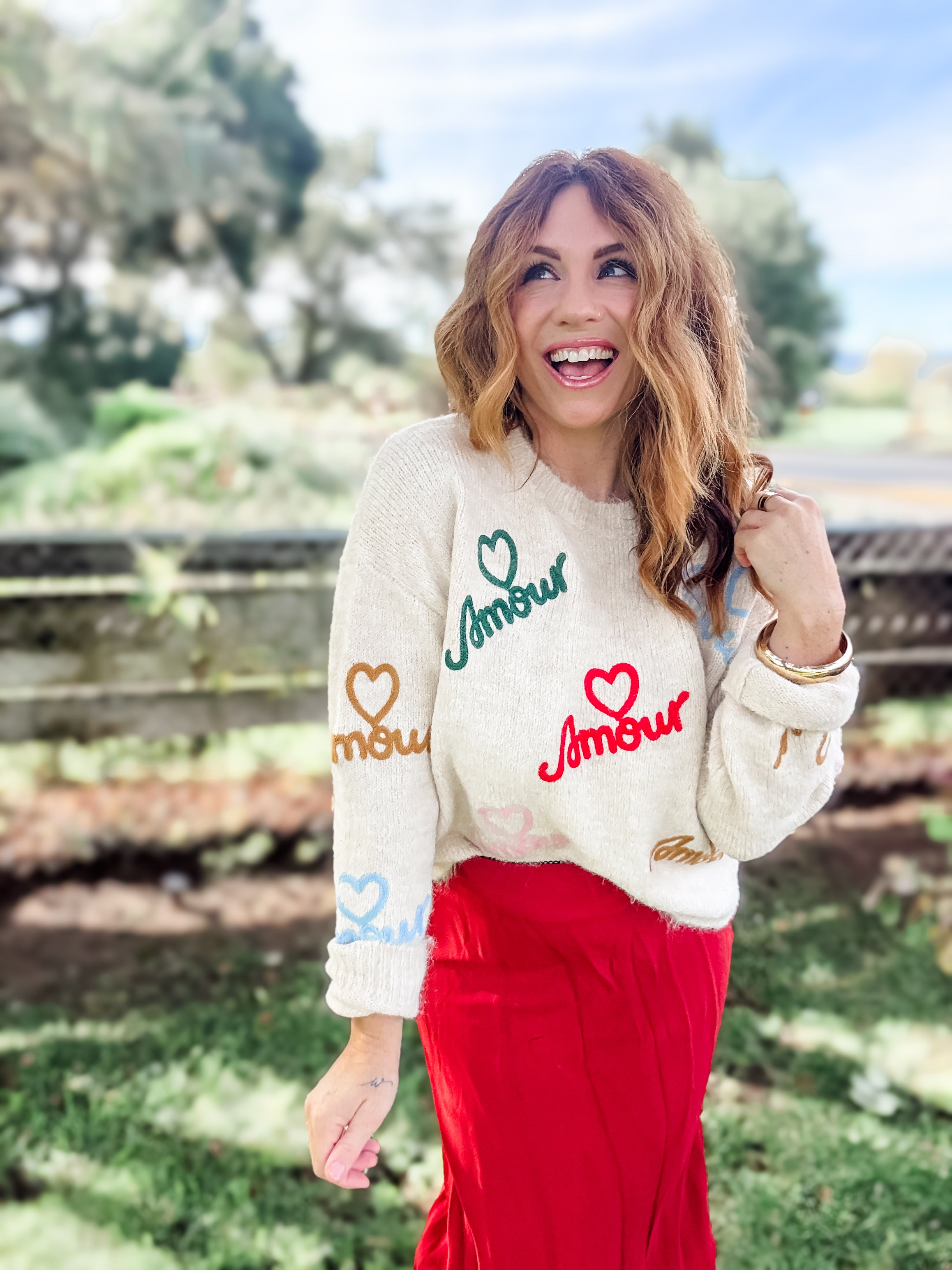 All The Love Sweater