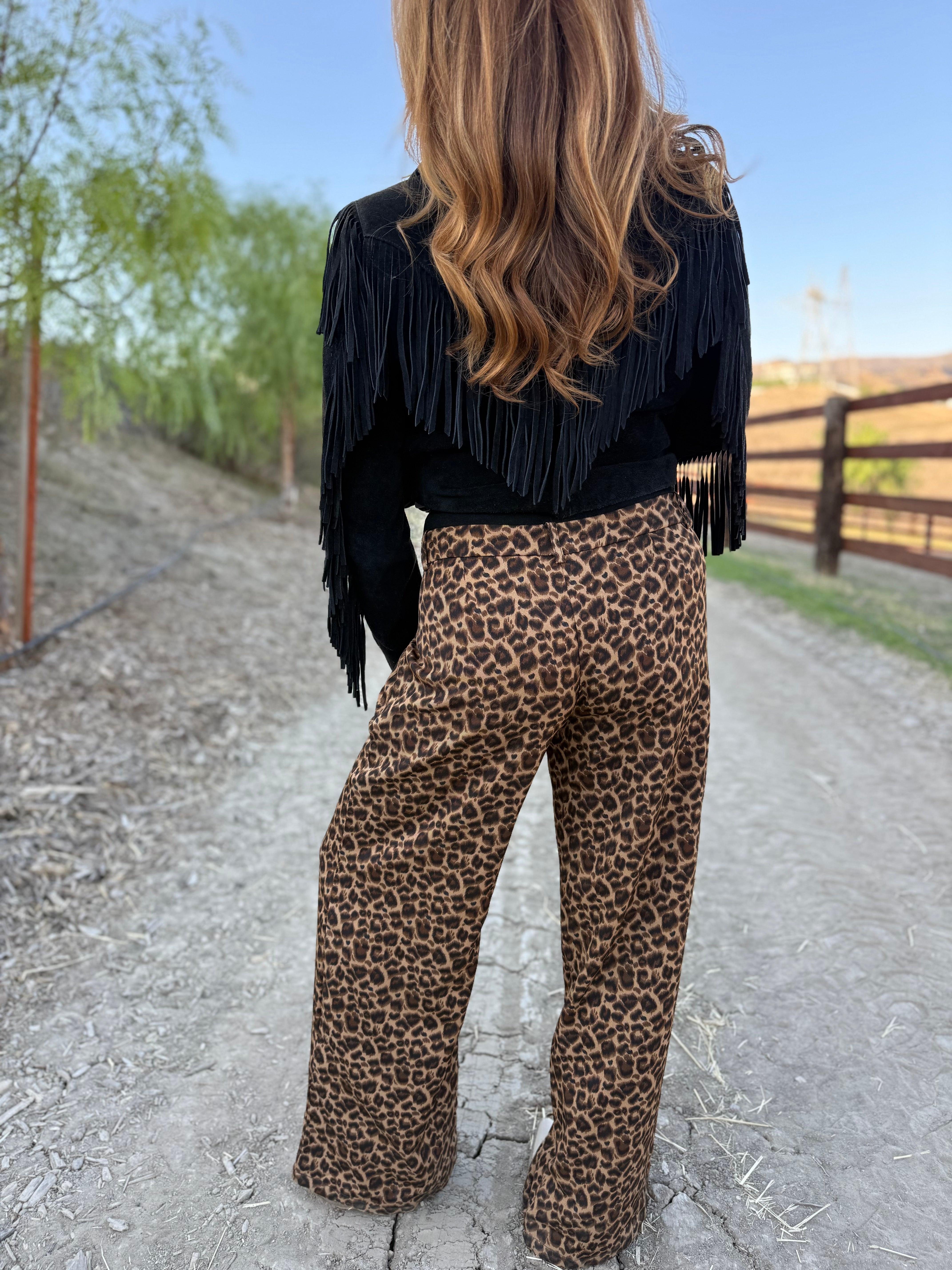 Downtown Leopard Pants