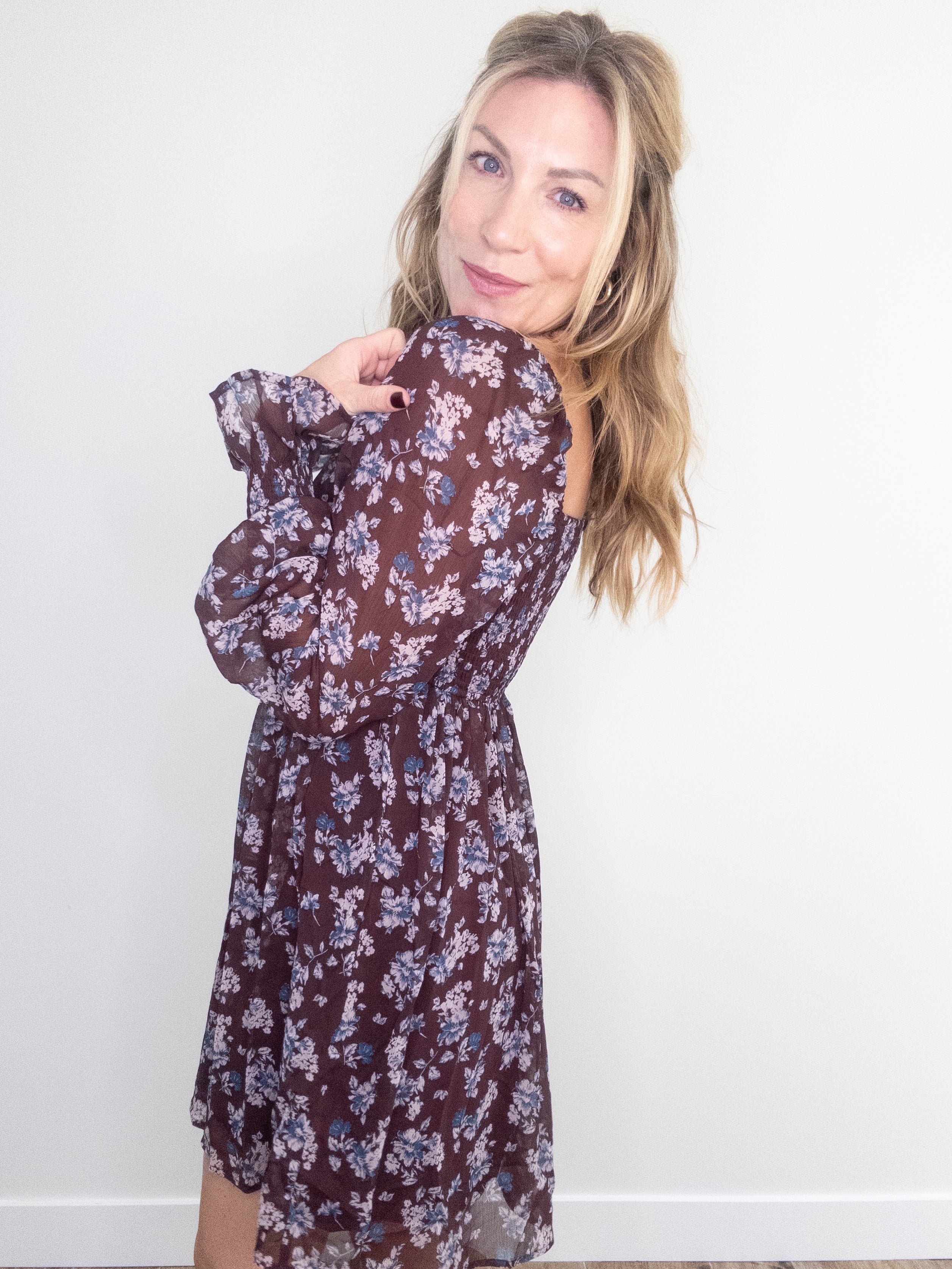 Wild Blossom Mini Dress