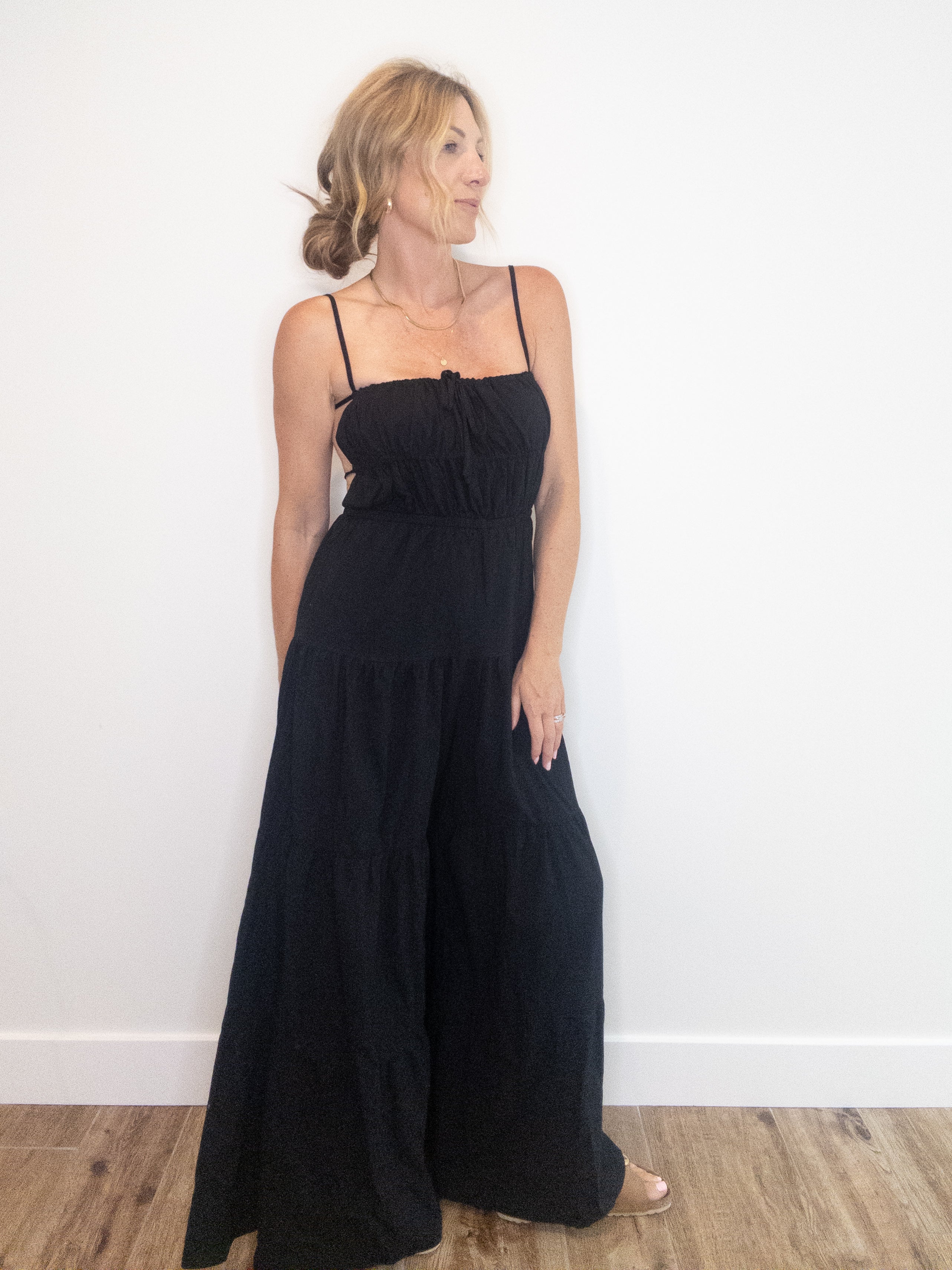 Ramona Gauzy Backless Jumpsuit