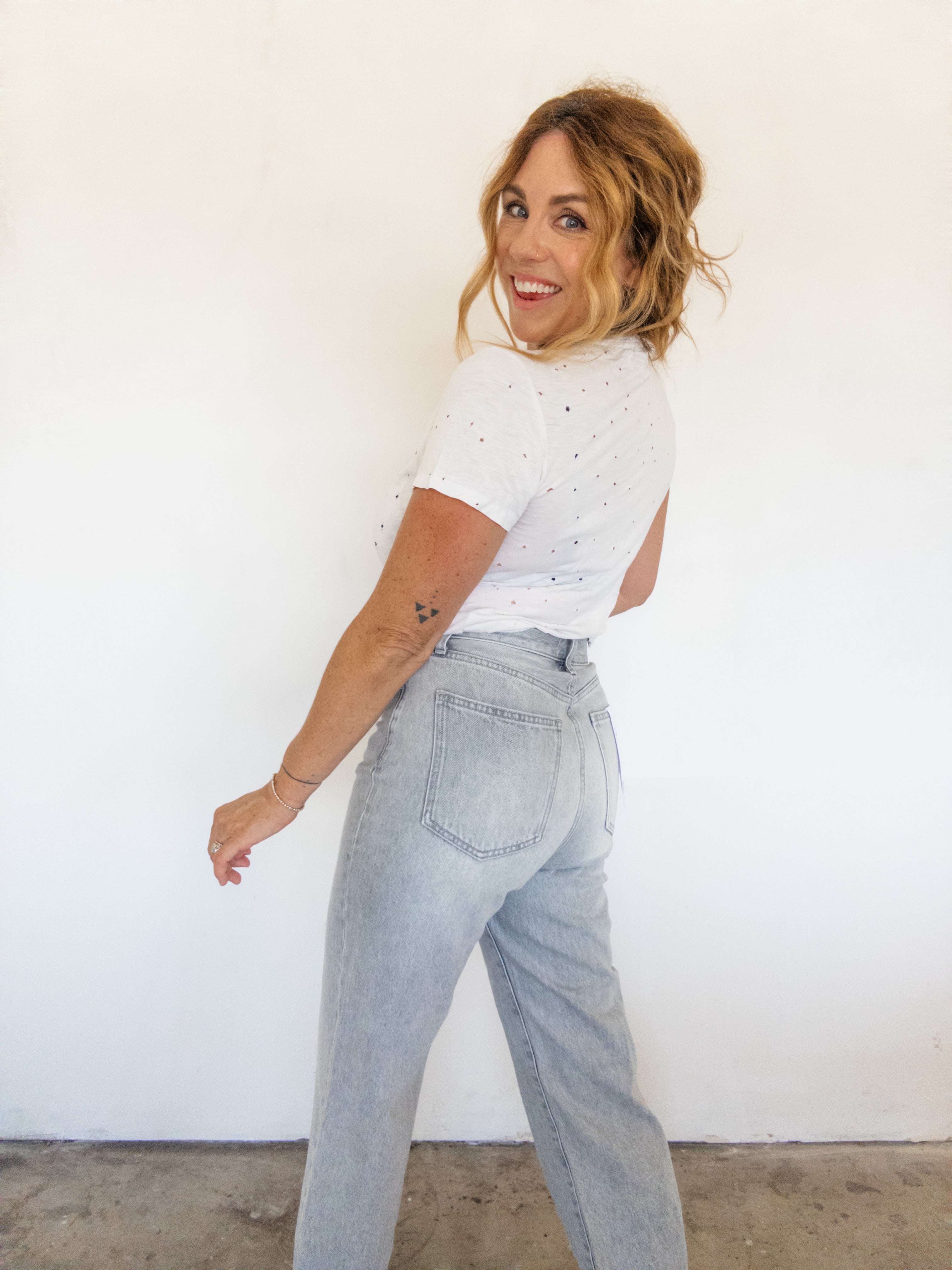 Pistola Cassie Crop Super High Rise