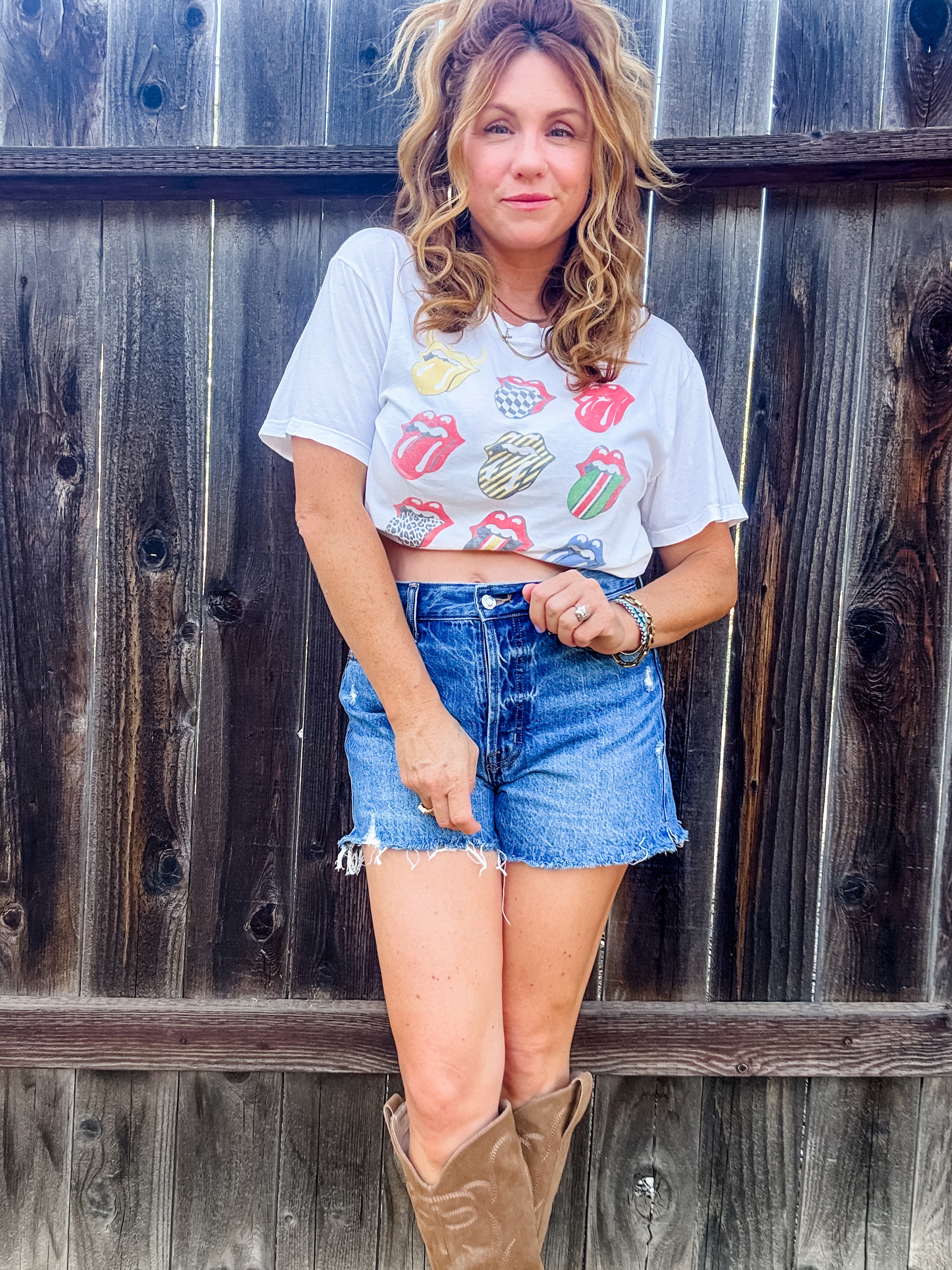Pistola Nova High Rise Cut Off Short