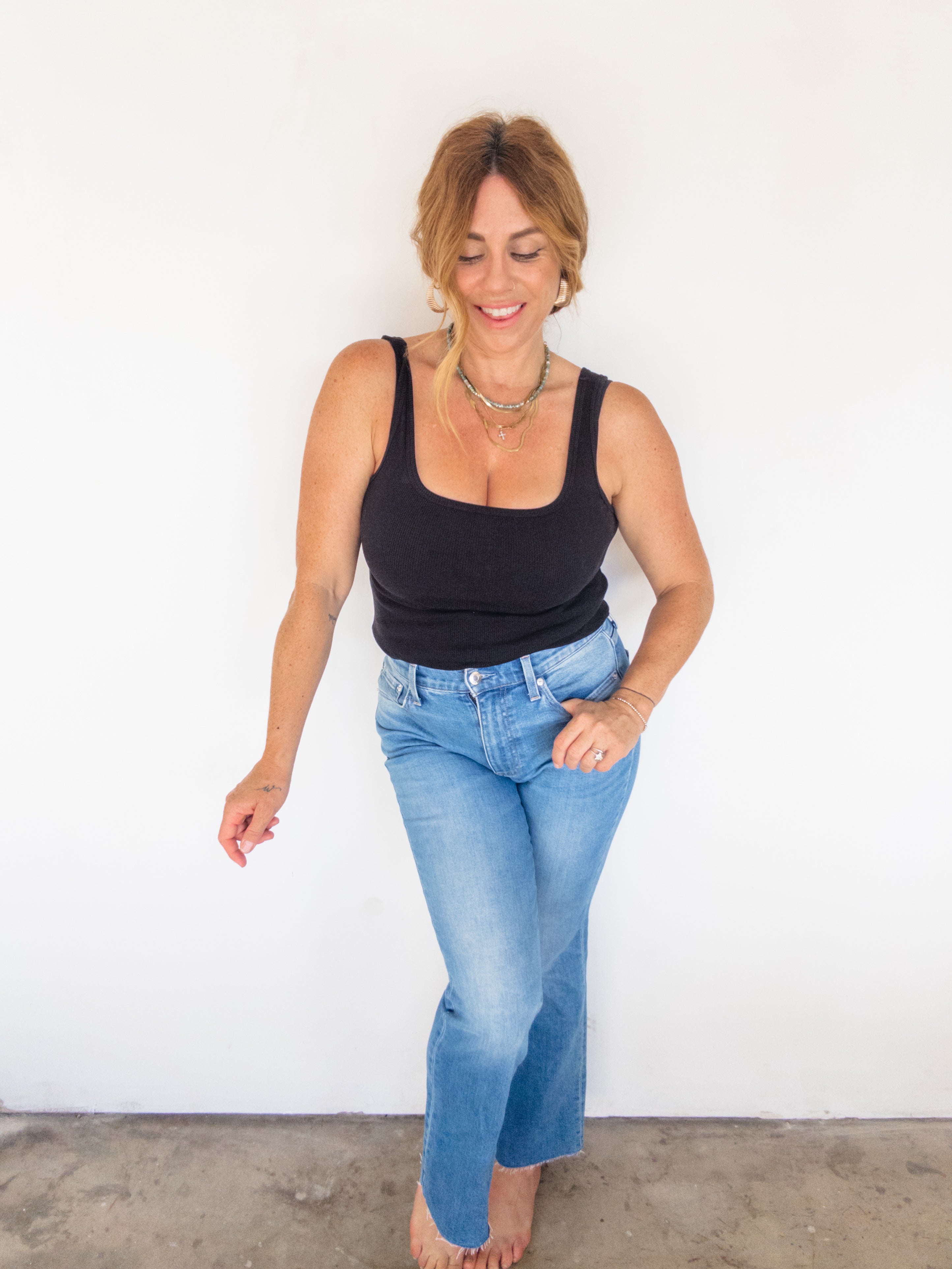 Pistola Lennon High Rise Crop Boot