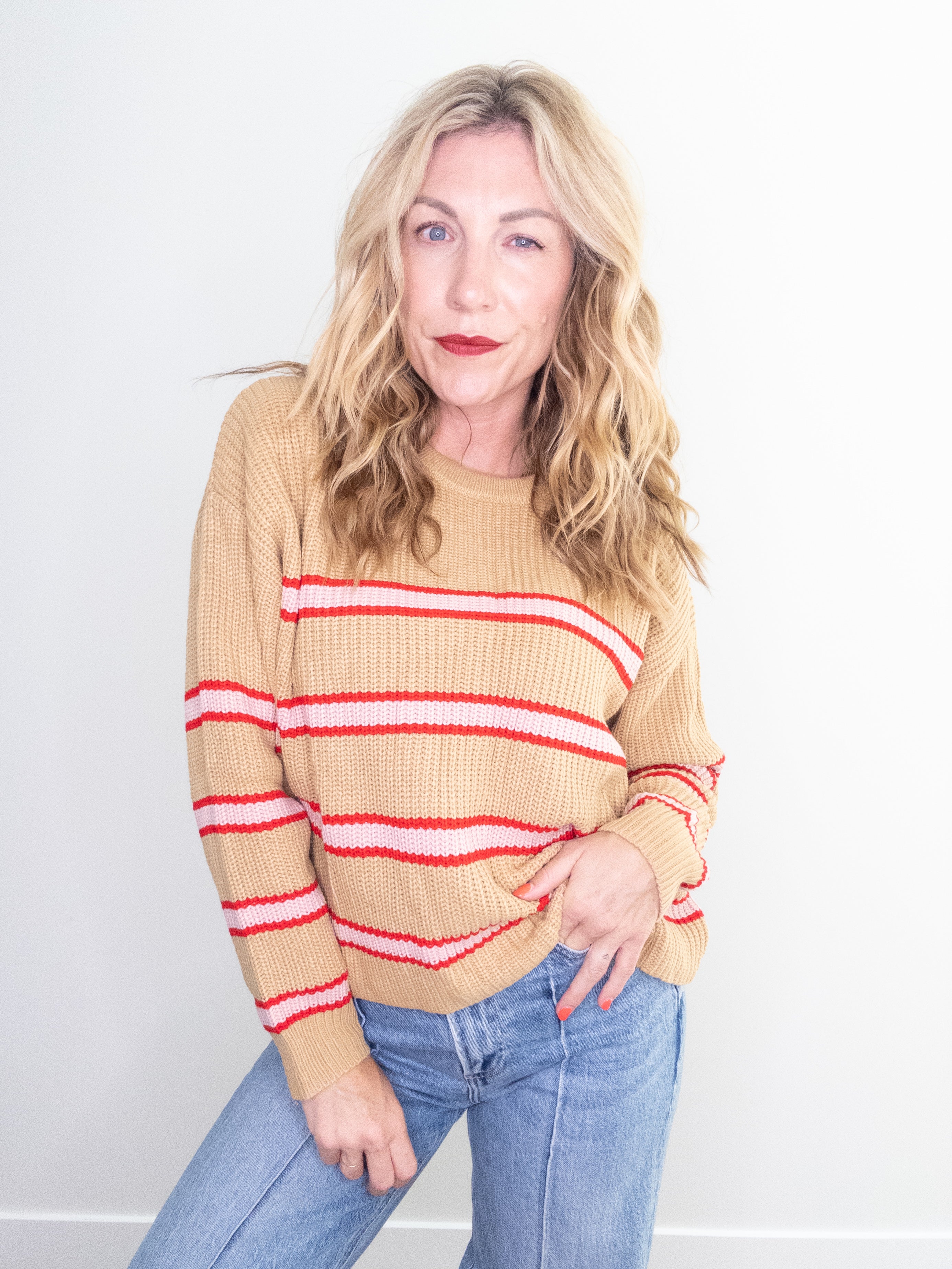 Phoenix Striped Sweater