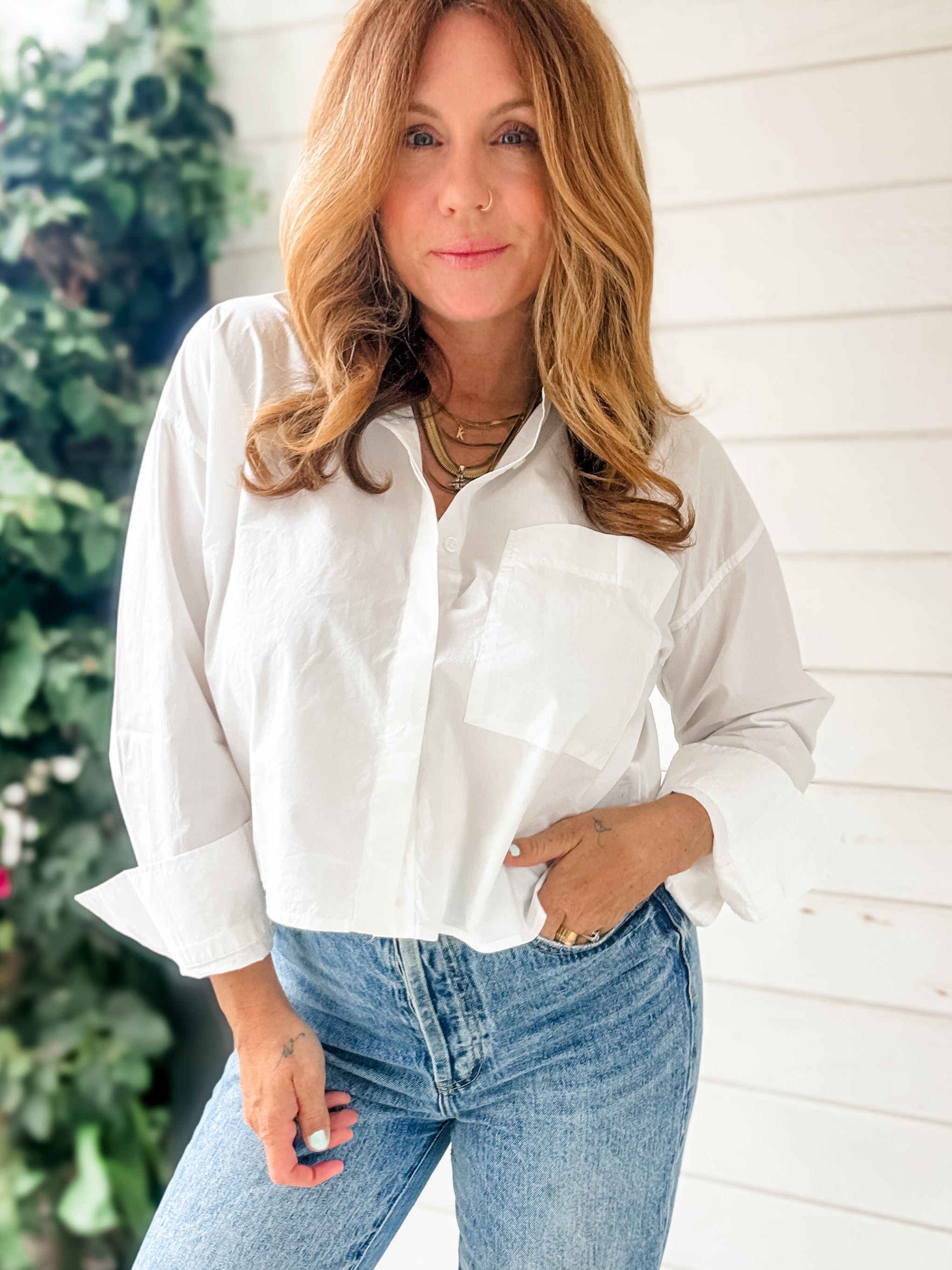 Z Supply Favorite Button Up Top