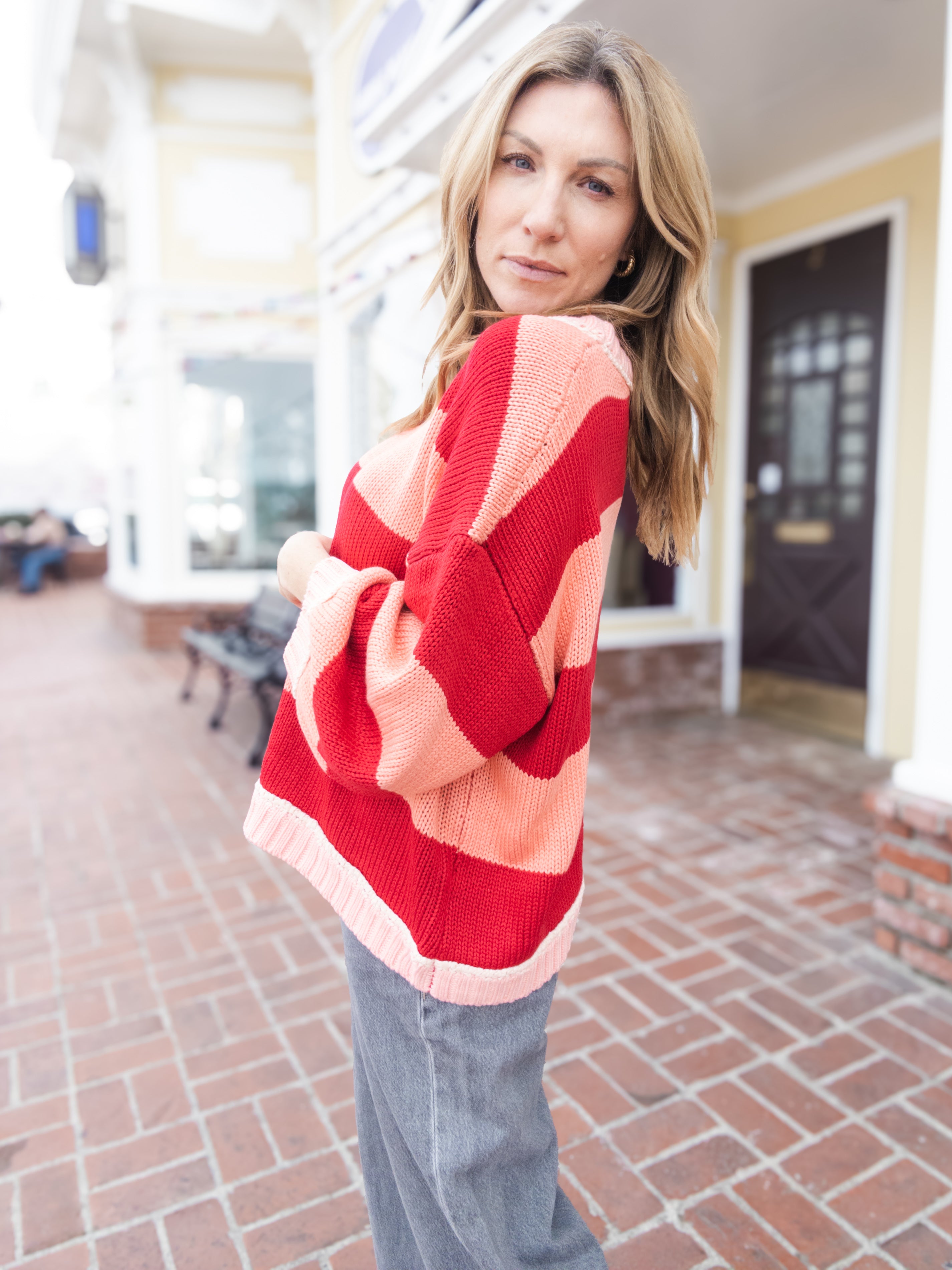 Solar Flare Striped Sweater