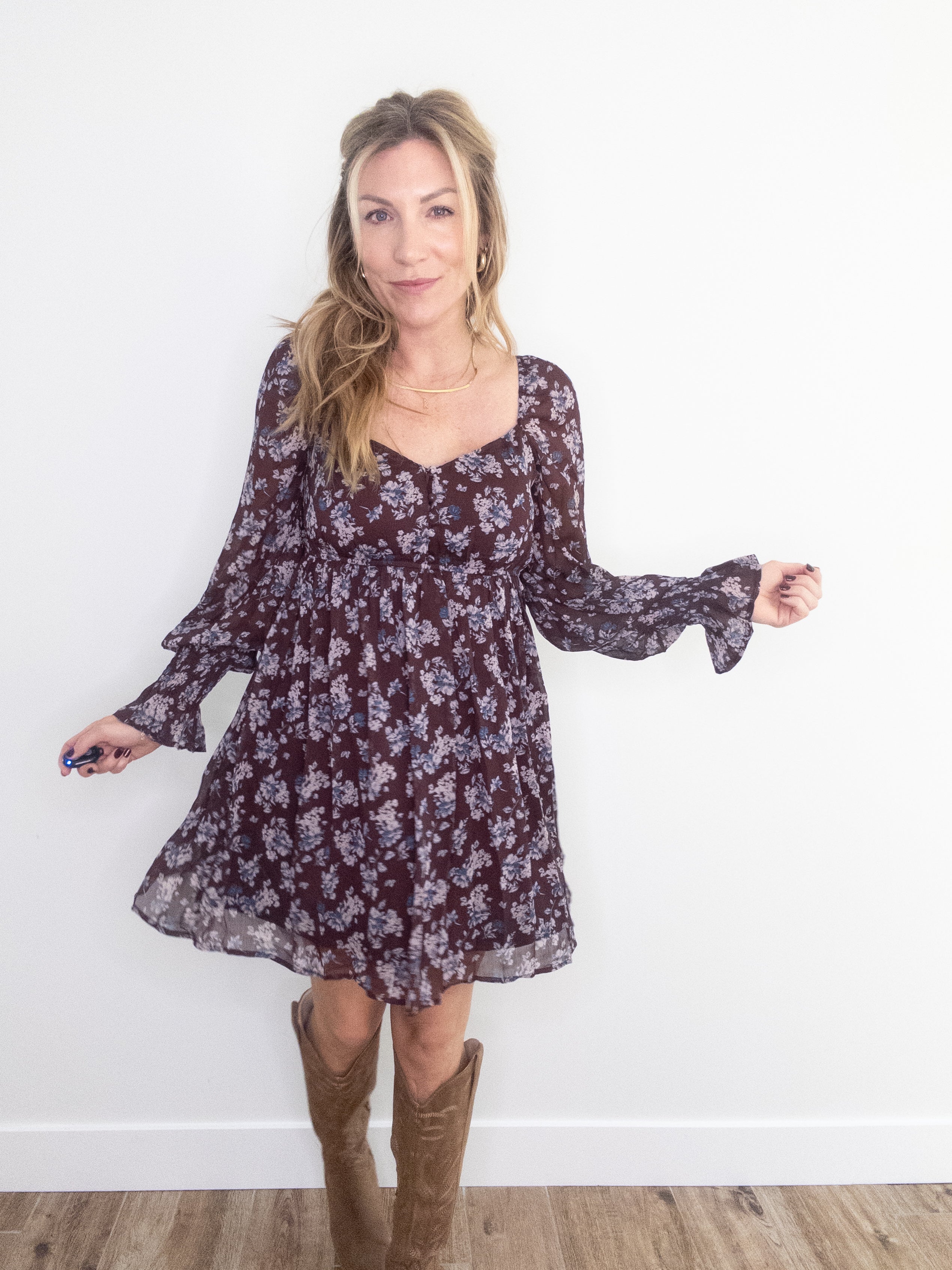 Wild Blossom Mini Dress