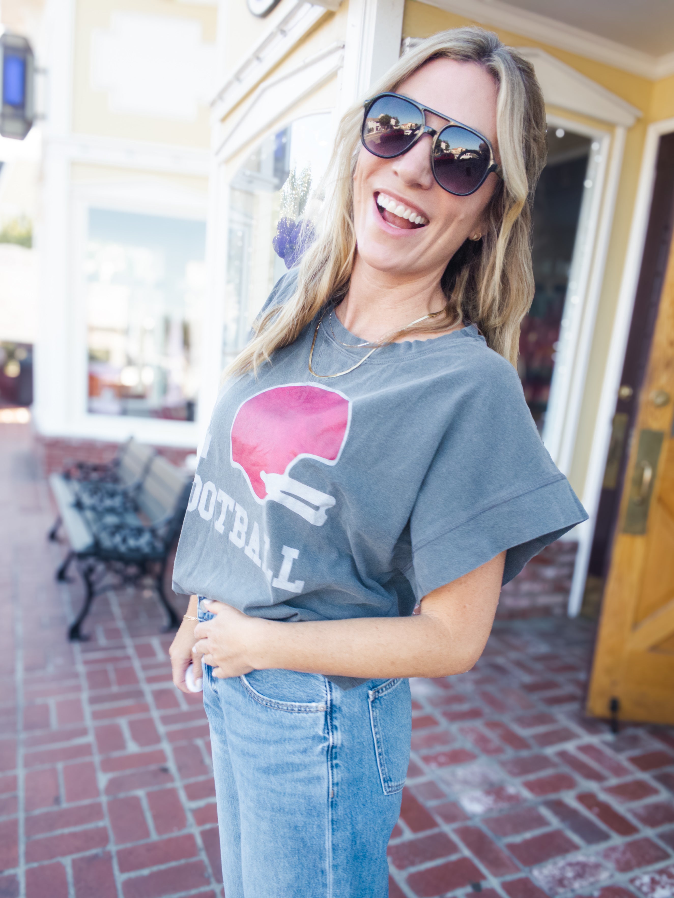 I Love Football Tee