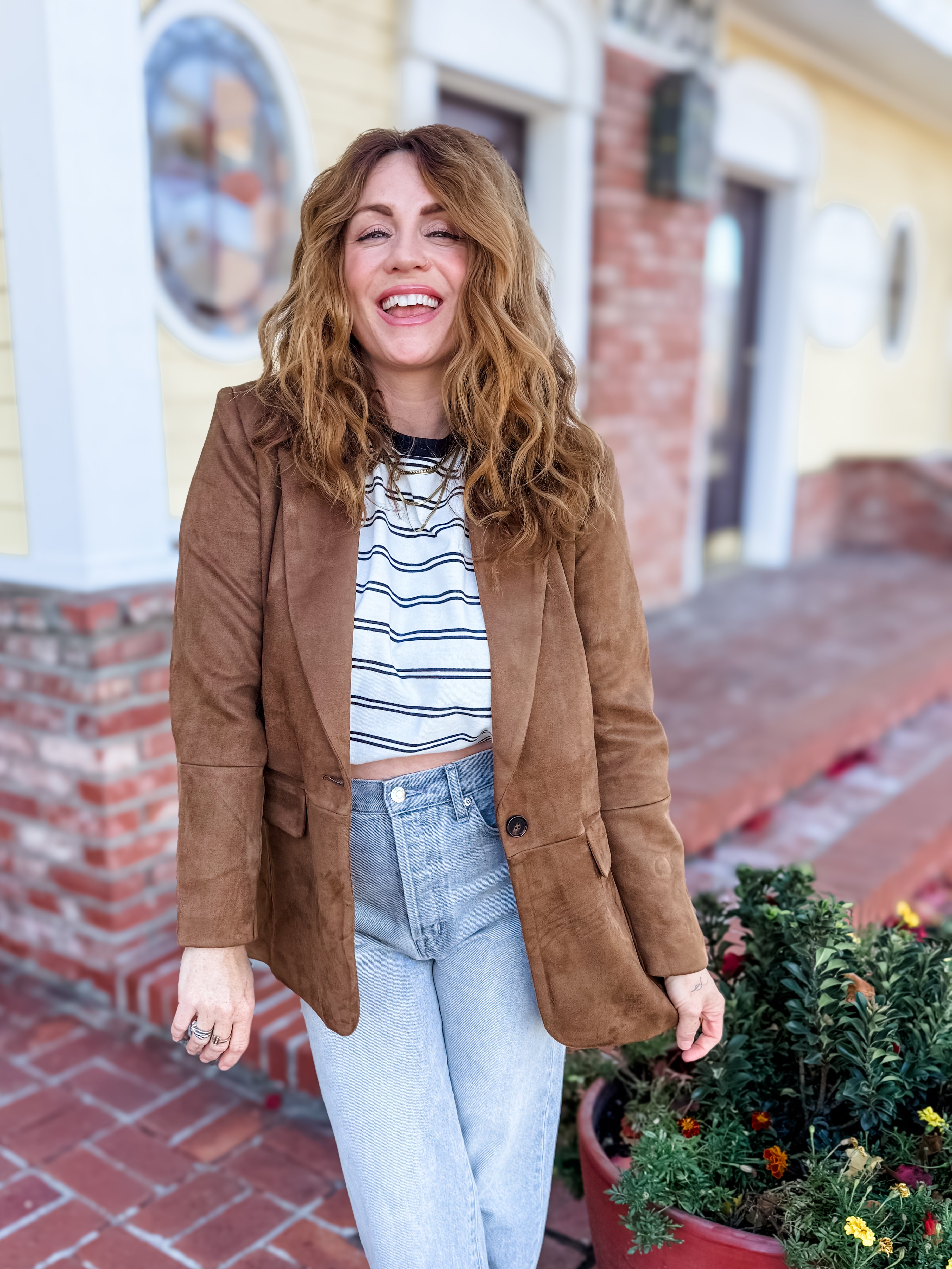 Feelin Suede-y Blazer