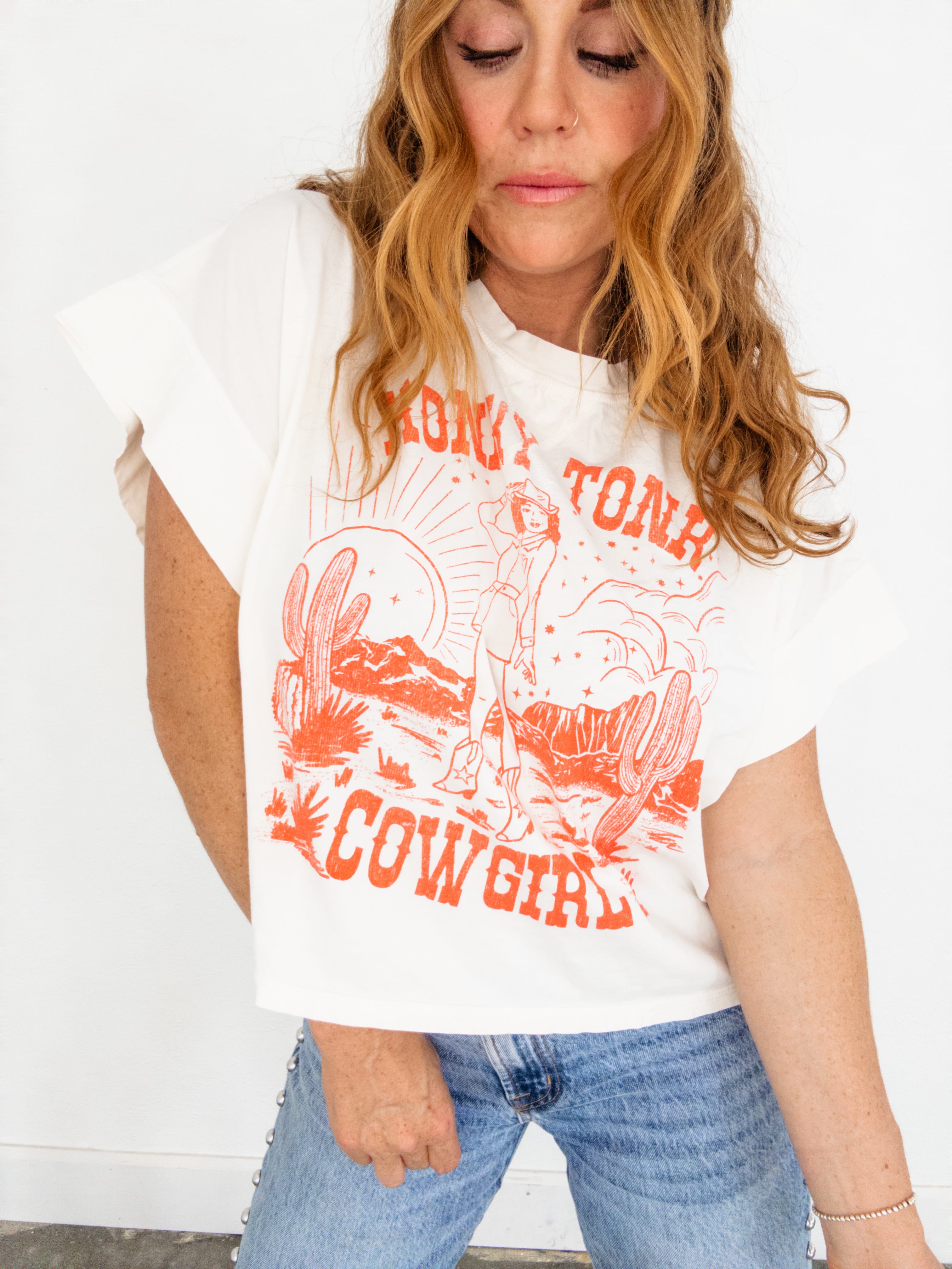 Honky Cowgirl Tee