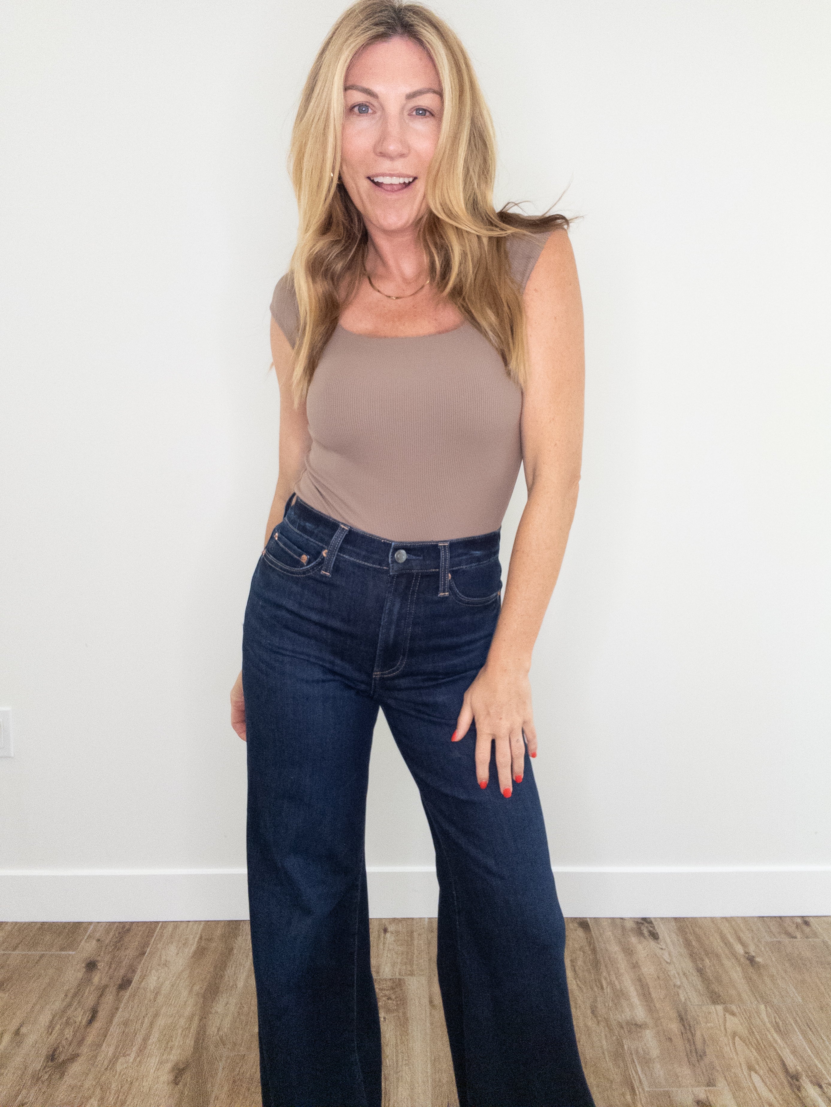 Pistola Izzy High Rise Wide Leg Pant