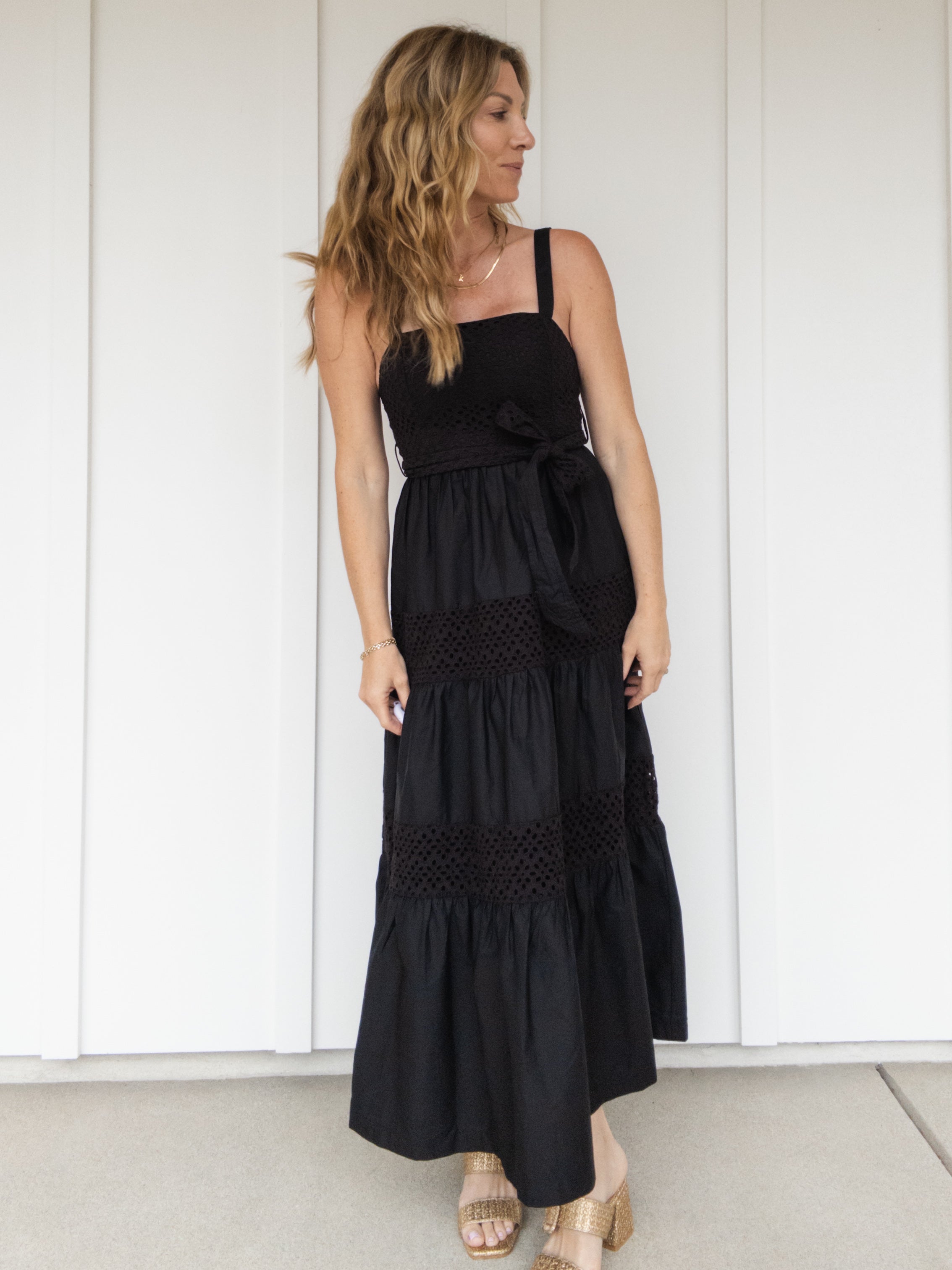 Sloane Eyelet Maxi Dress